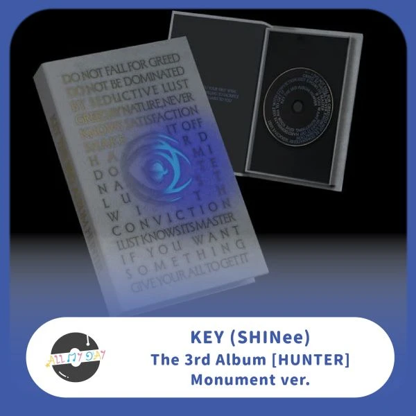 KEY(SHINee) 正規三輯《HUNTER》（Monument ver.）
