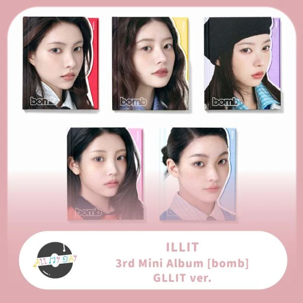 ILLIT bomb GLLIT version 5形態フルセット 新品未開封 5種セット