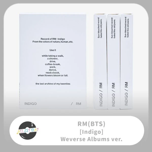 金南俊 RM(BTS) 個人專輯《Indigo》（Weverse Albums ver.）