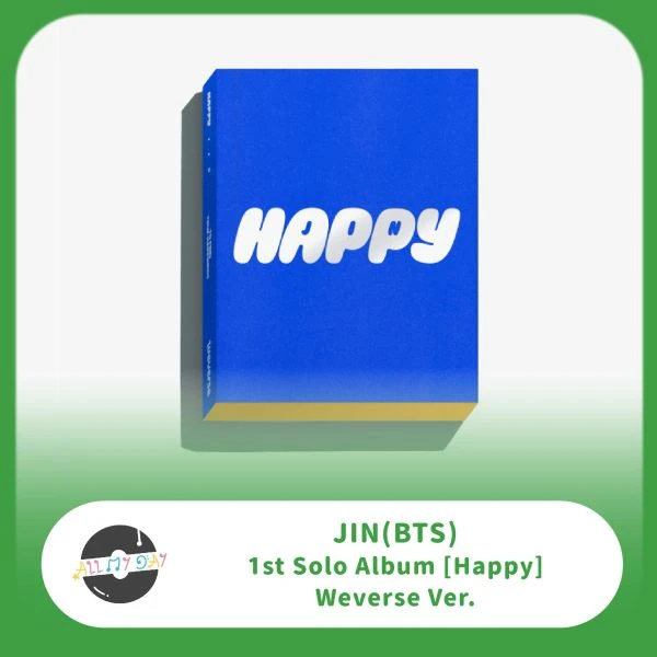 金碩珍 JIN(BTS) 個人專輯《HAPPY》（Weverse Albums ver.）