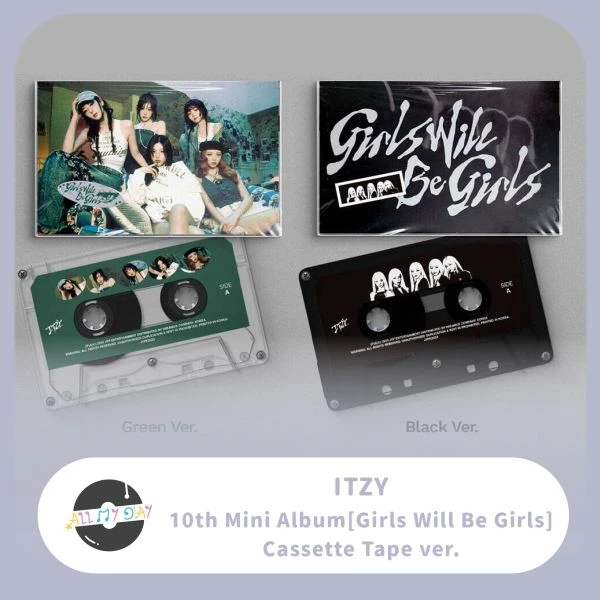 ITZY 迷你十輯《Girls Will Be Girls》（Cassette Tape ver.）