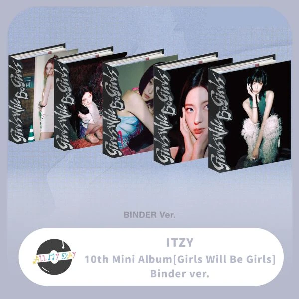 ITZY 迷你十輯《Girls Will Be Girls》（Binder ver.）