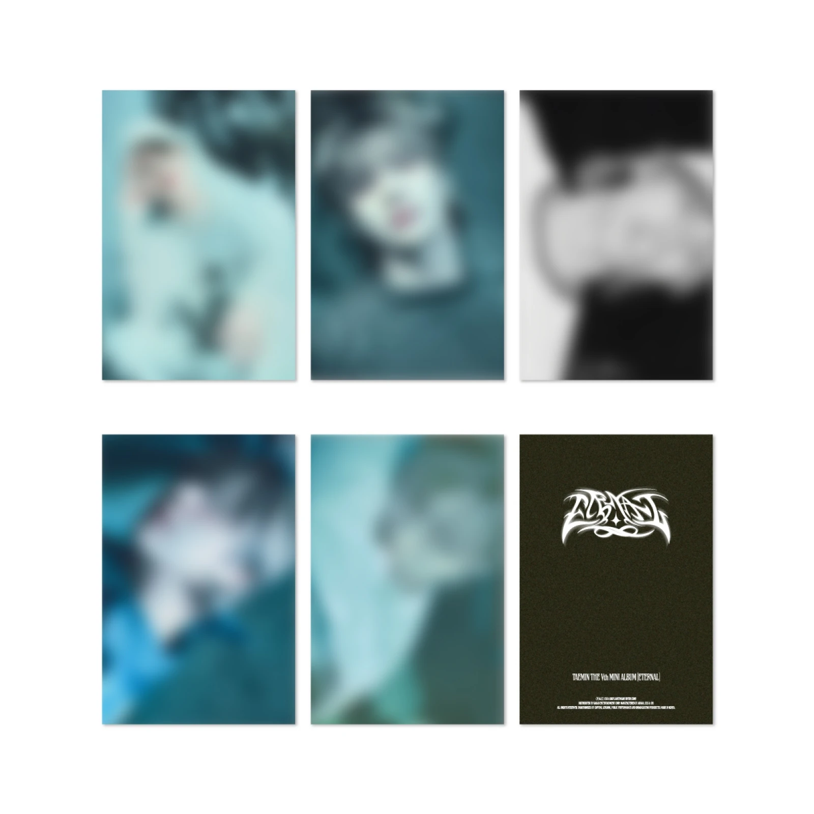 李泰民 TAEMIN(SHINee) 明信片組［ETERNAL］官方週邊