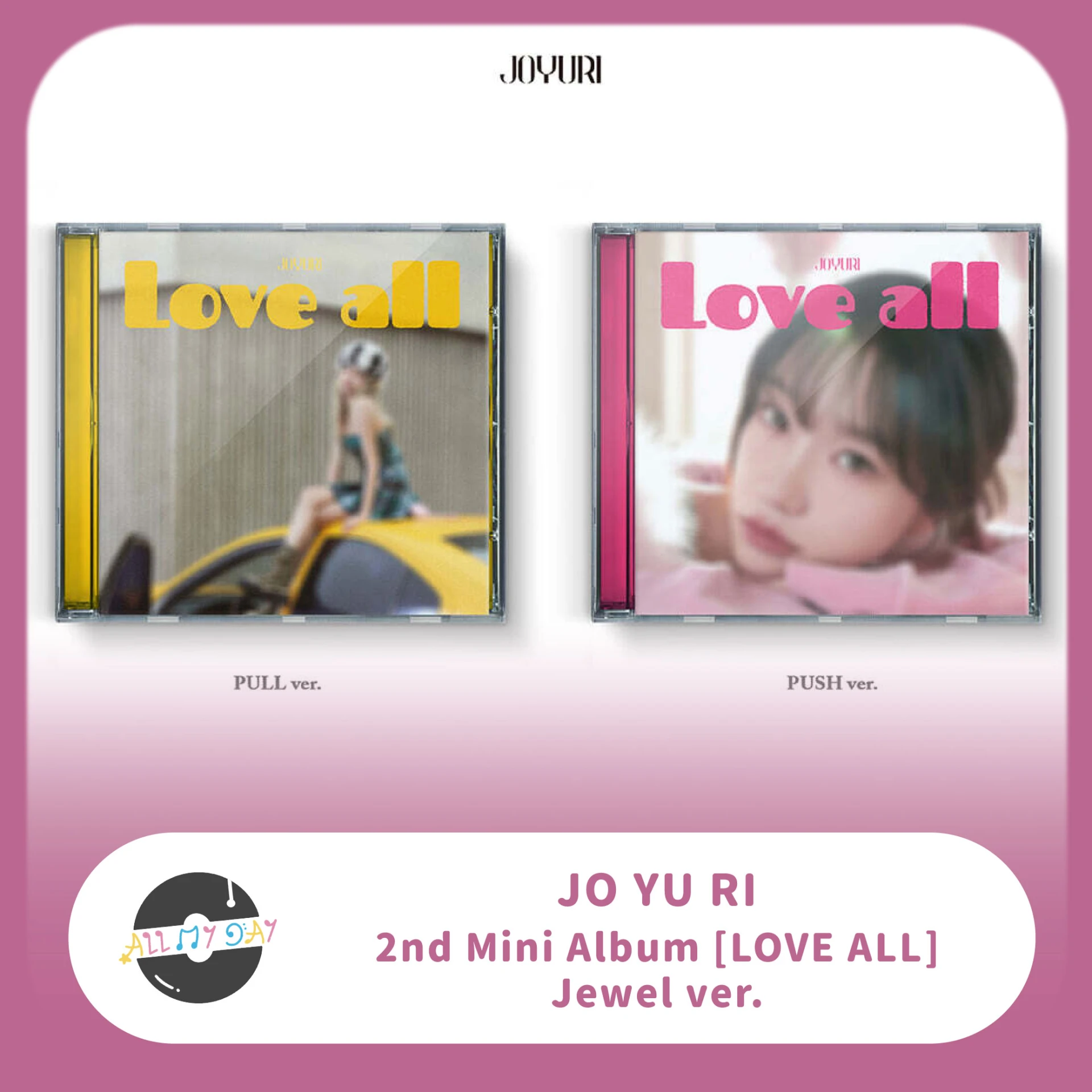 曺柔理 JO YU RI 迷你二輯《LOVE ALL》（Jewel ver.)