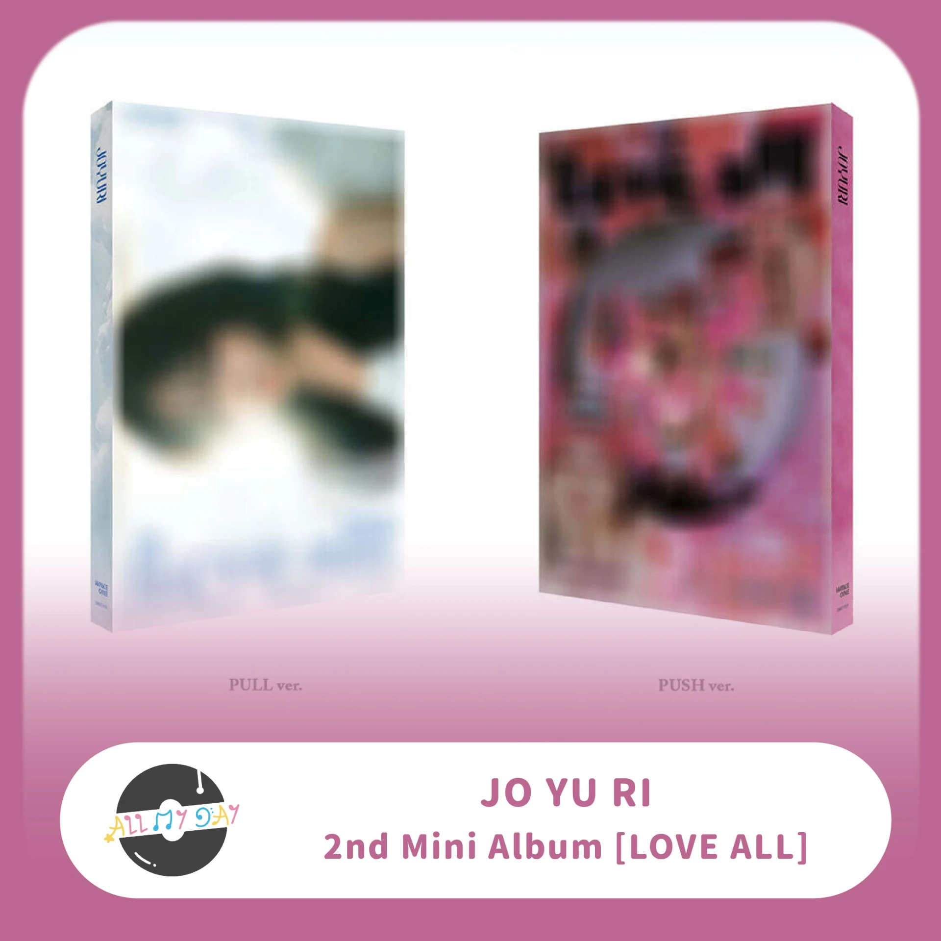 曺柔理 JO YU RI 迷你二輯《LOVE ALL》