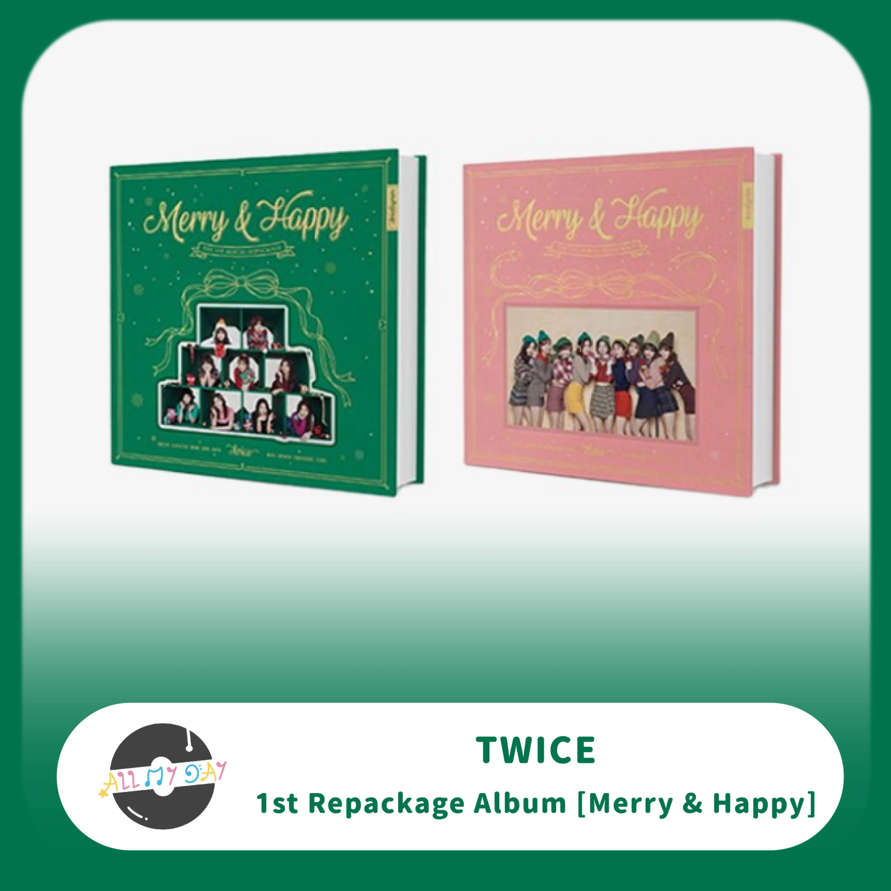 TWICE 正規一輯 重裝版《Merry & Happy》