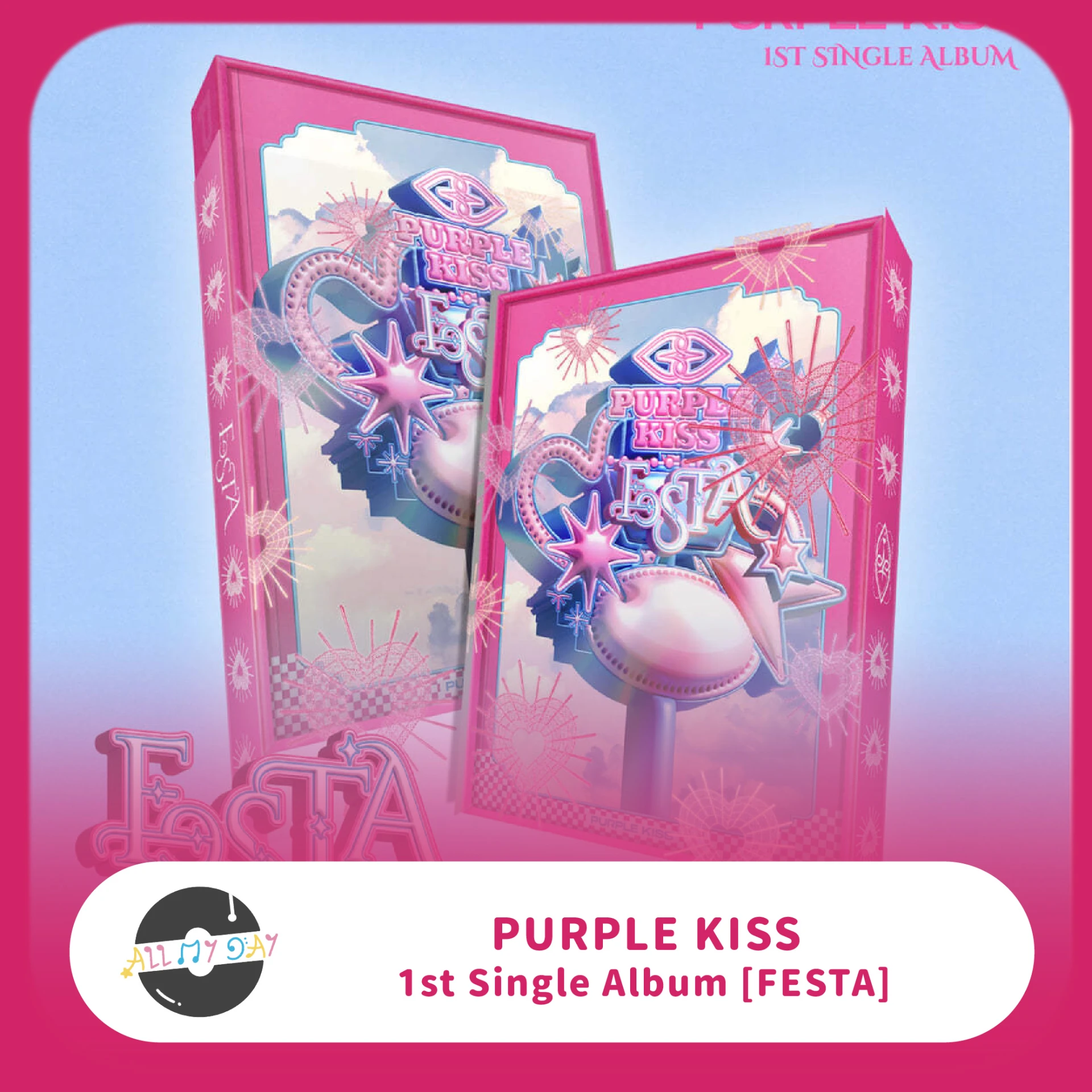 PURPLE KISS 單曲一輯《FESTA》（Main ver.）