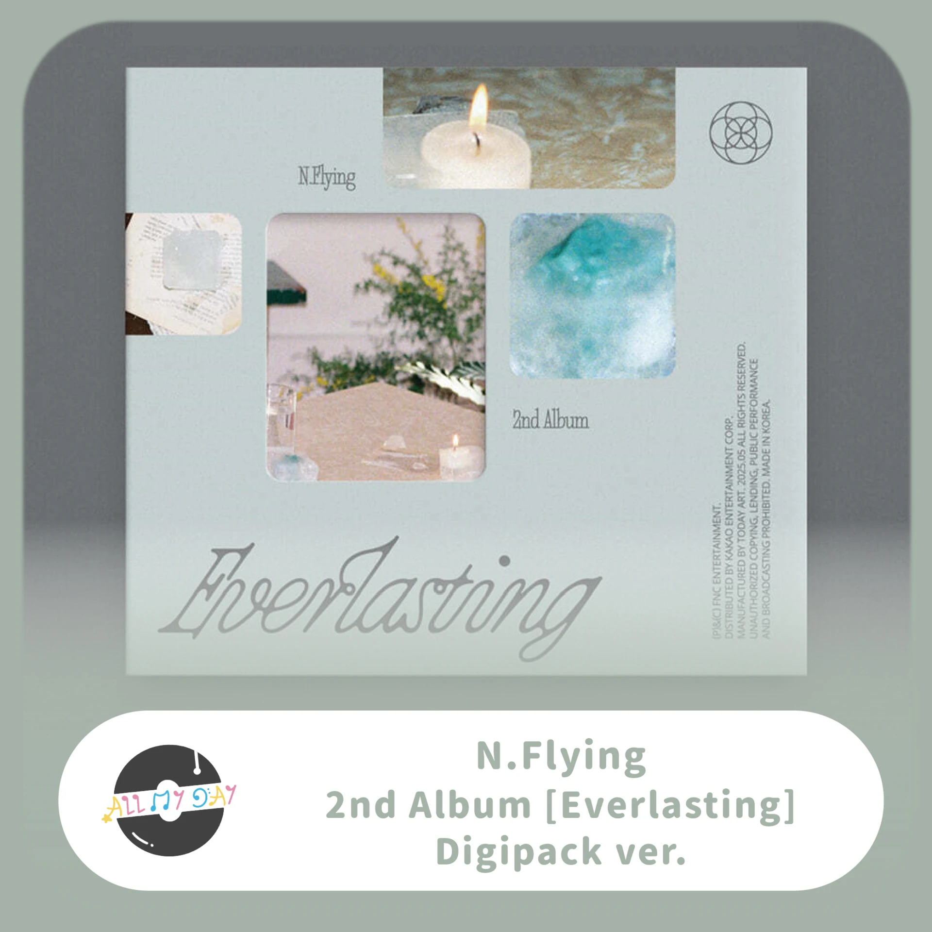N.Flying 正規二輯《Everlasting》（Digipack ver.）