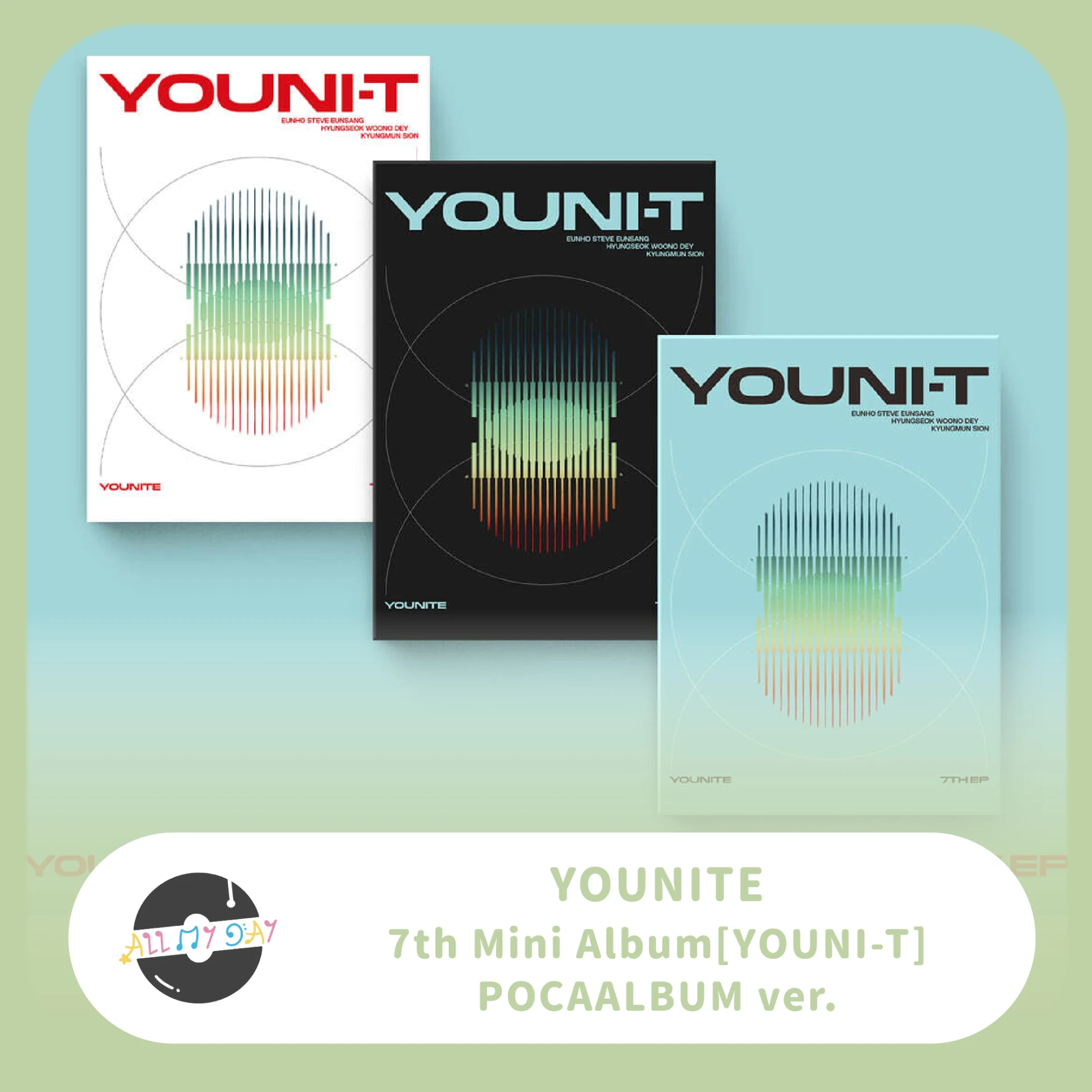 YOUNITE 迷你七輯《YOUNI-T》（POCAALBUM ver.）