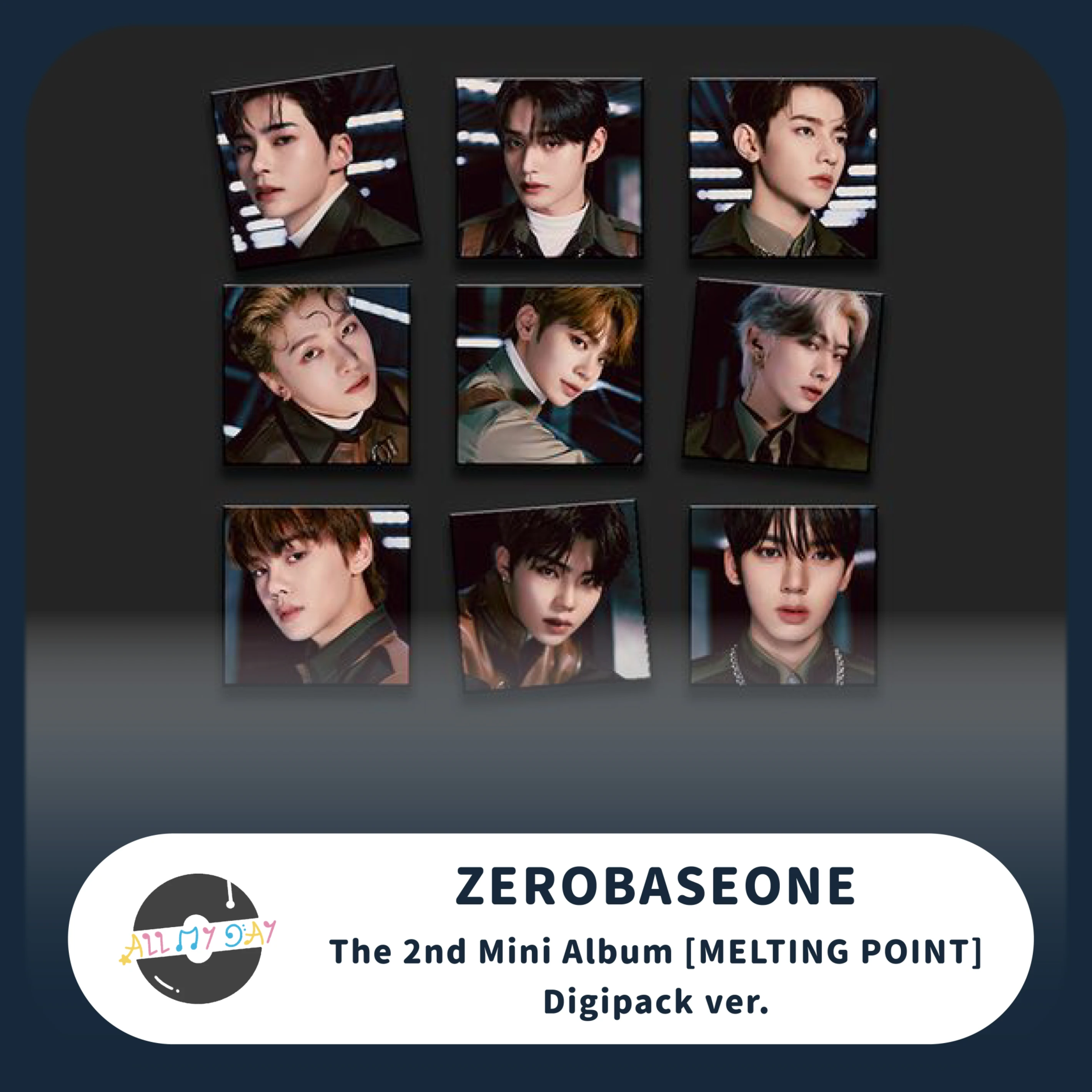 ZEROBASEONE 迷你二輯《Melting Point》(Digipack ver.)