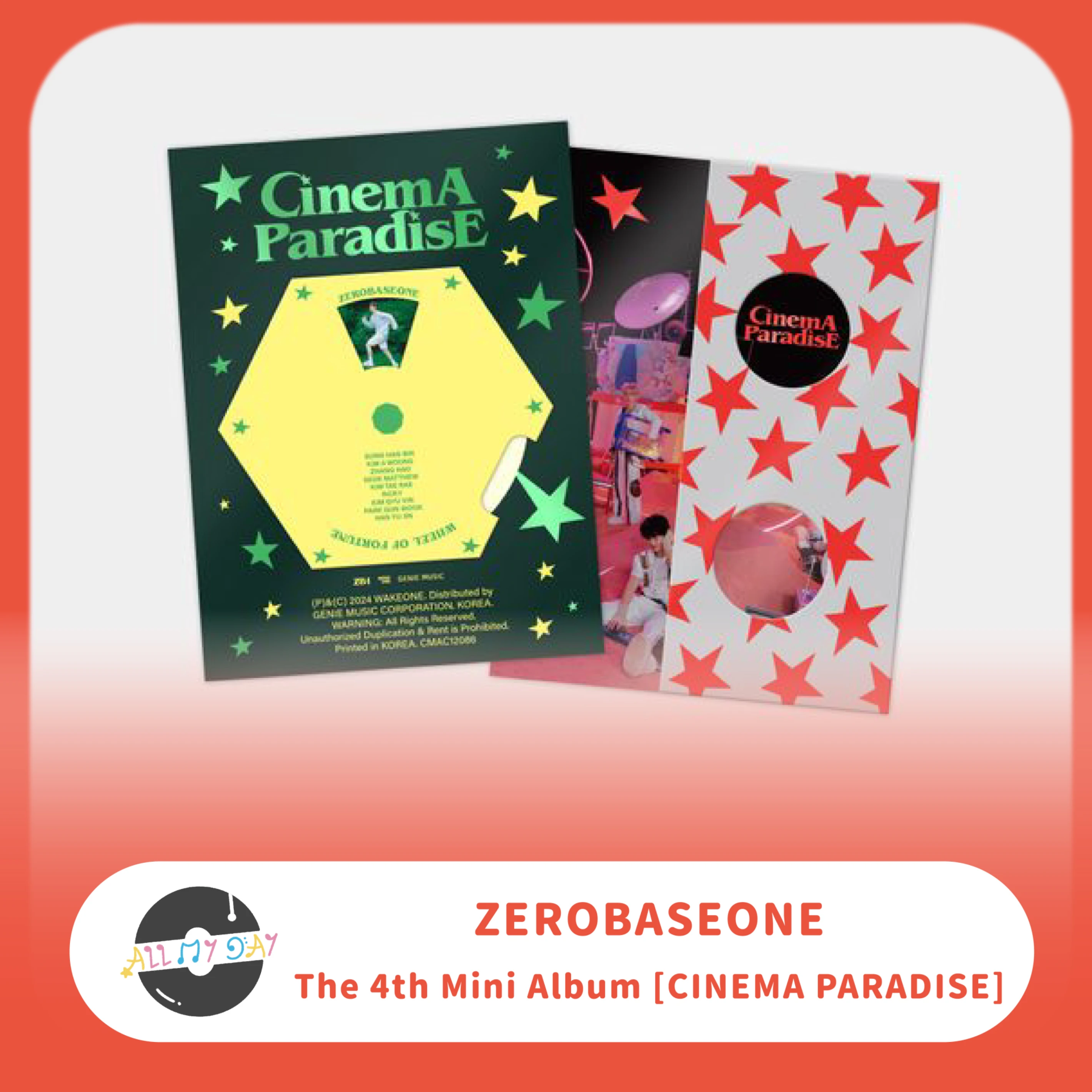 ZEROBASEONE 迷你四輯《CINEMA PARADISE》