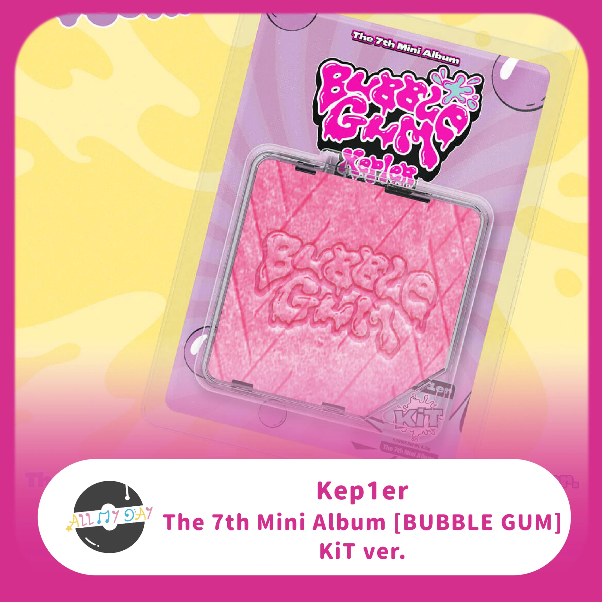 Kep1er 迷你七輯《BUBBLE GUM》（KiT ver.）