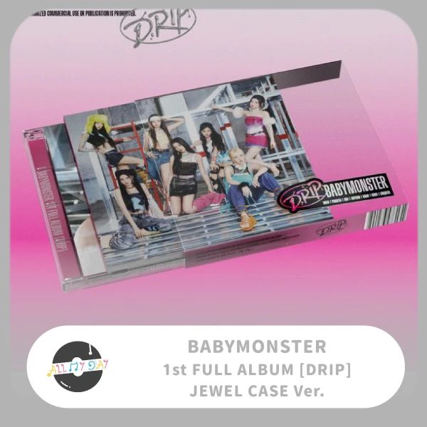 BABYMONSTER 正規一輯《DRIP》(Jewel Case ver.)