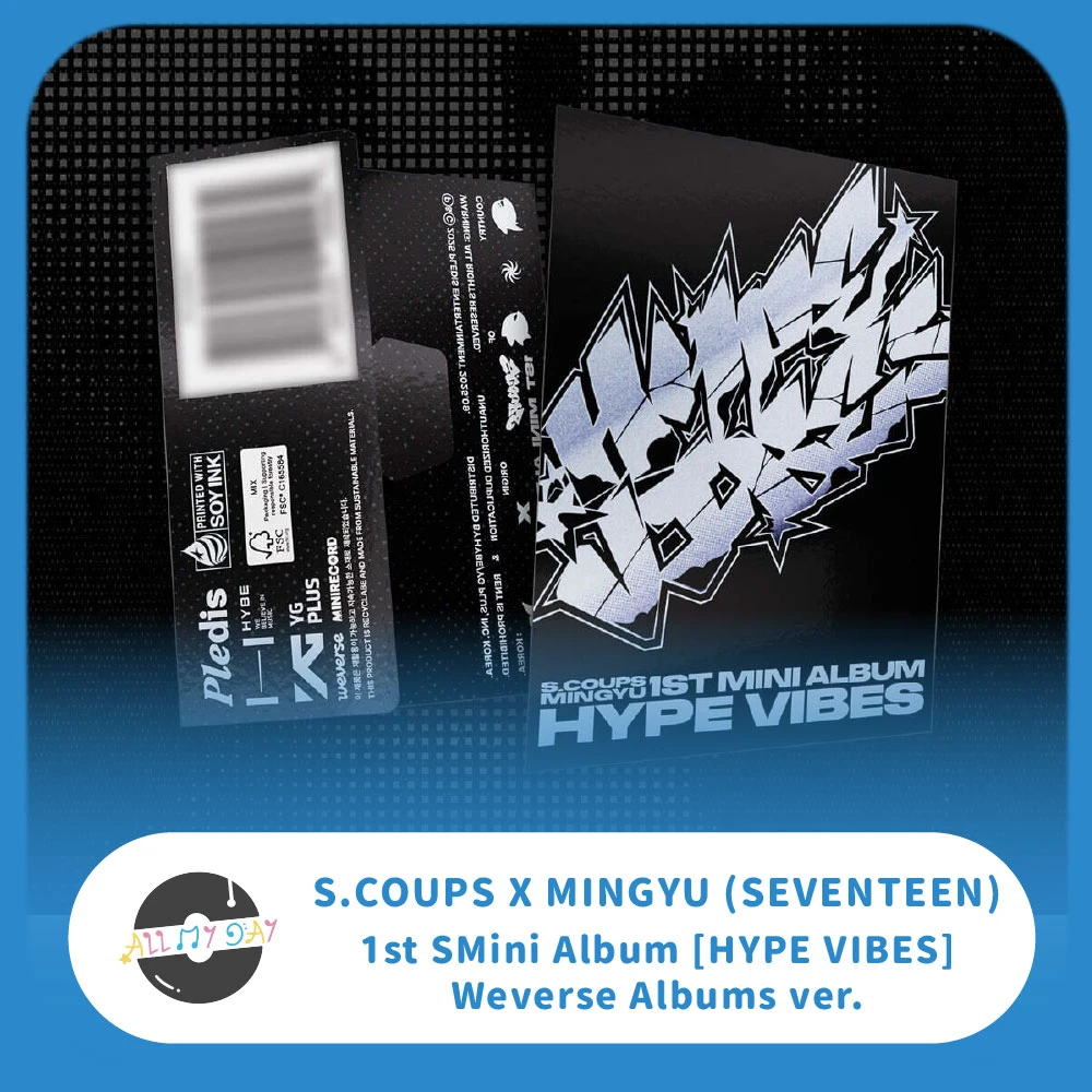 S.COUPS X MINGYU(SEVENTEEN) 迷你一輯《HYPE VIBES》（Weverse Album