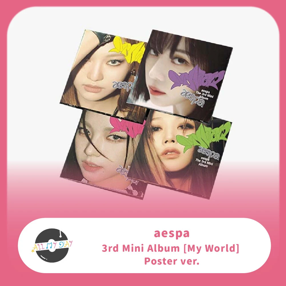 aespa 迷你三輯《MY WORLD》(Poster ver.)