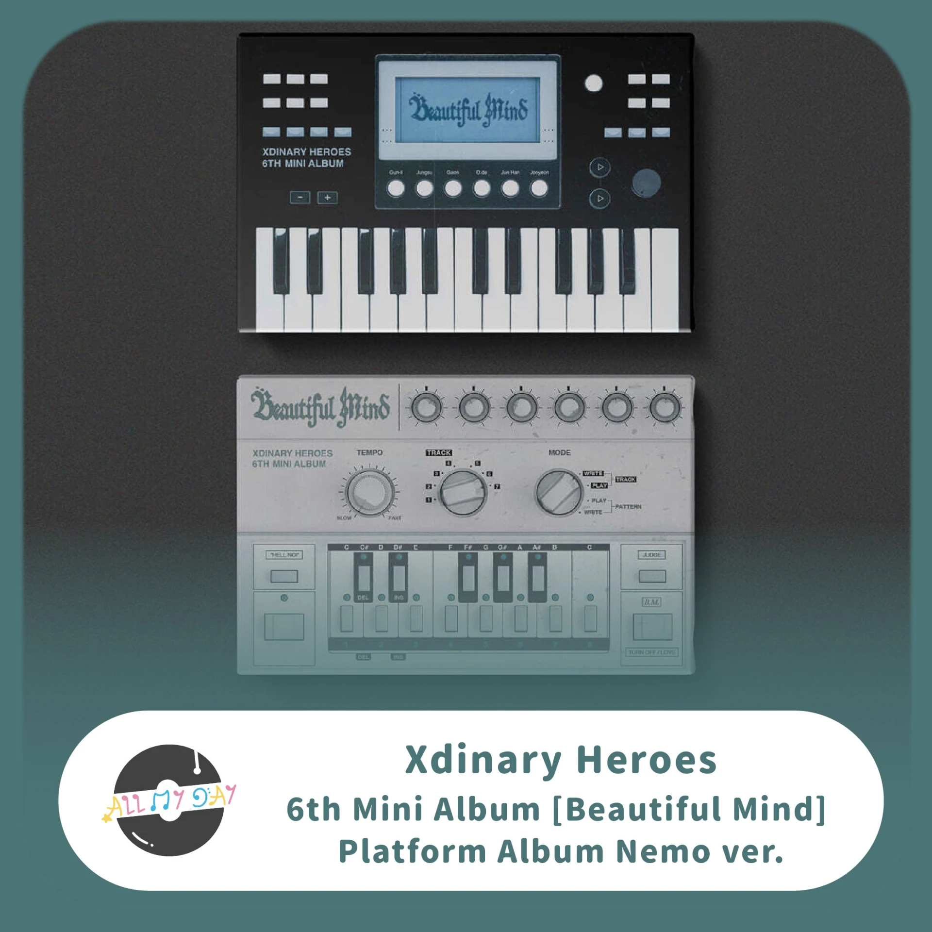 Xdinary Heroes 迷你六輯《Beautiful Mind》（Platform Album Nemo ver.）