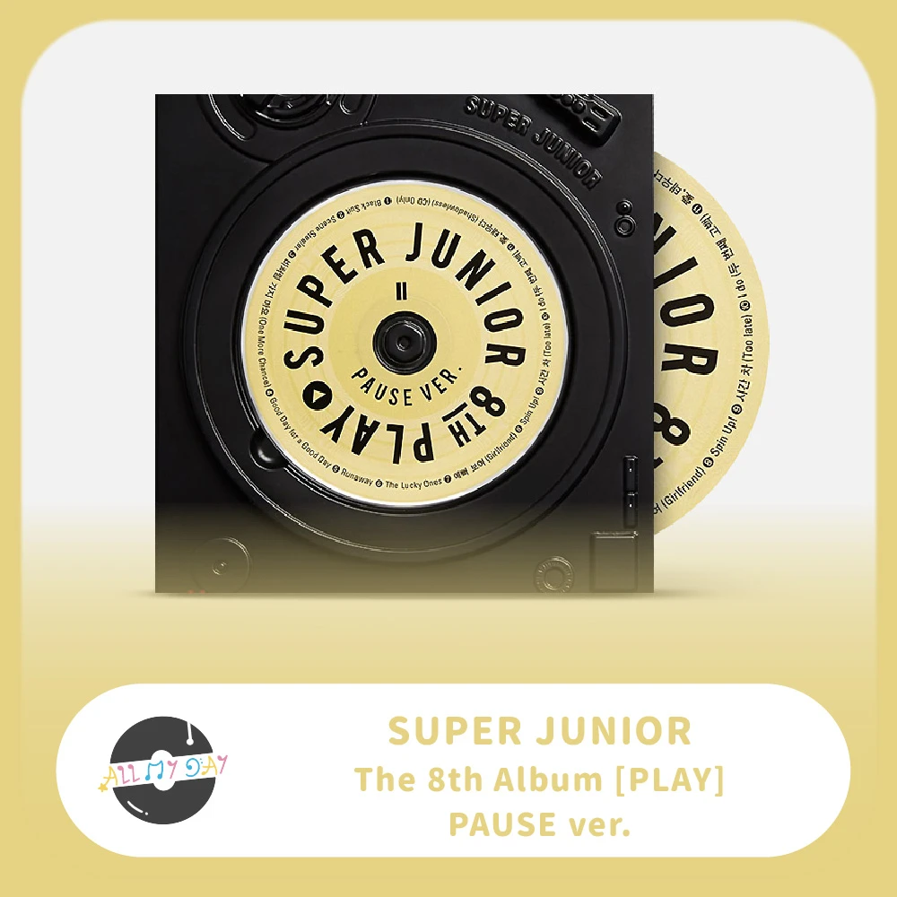 SUPER JUNIOR 正規八輯《Play》（PAUSE ver.） | ALL MY DAY