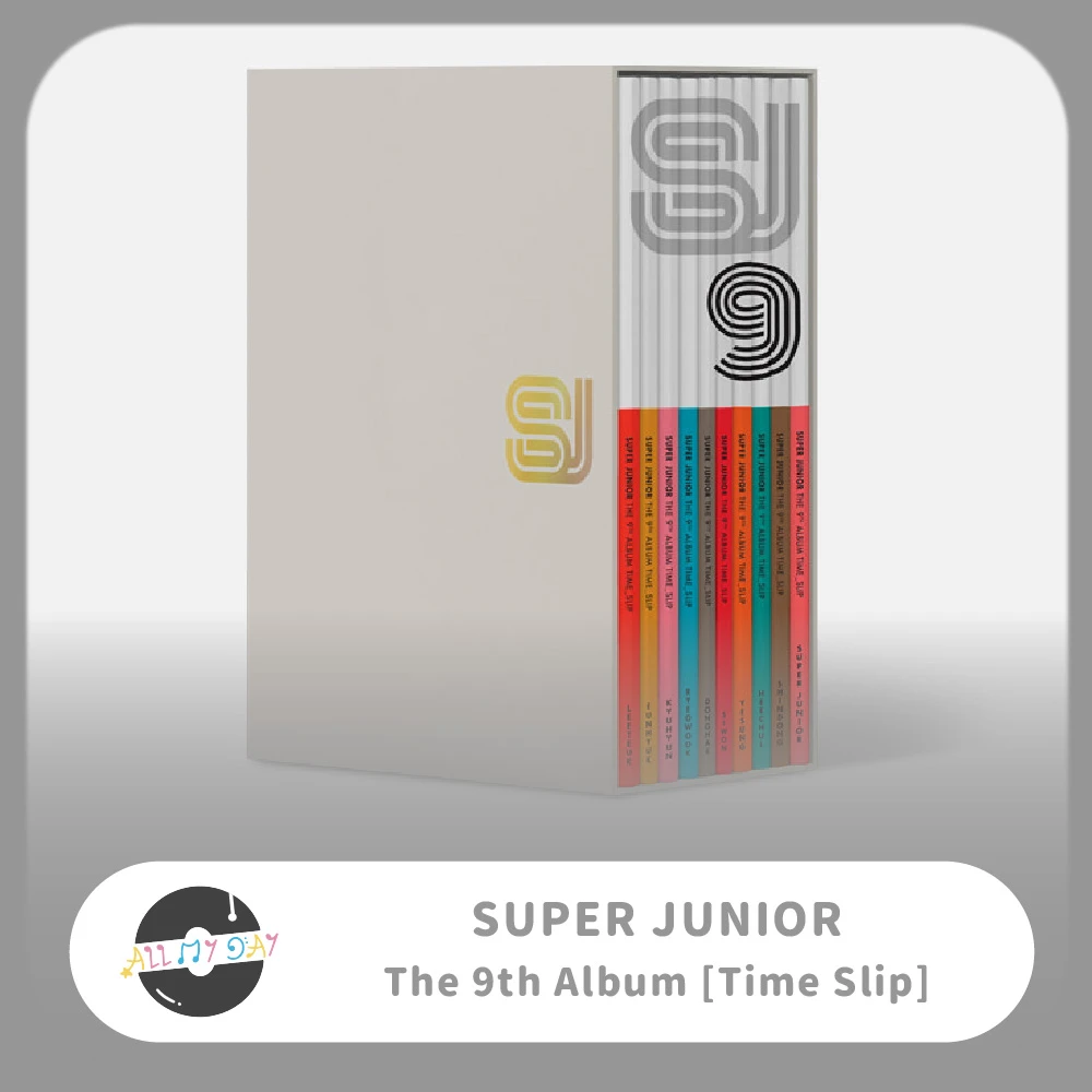 SUPER JUNIOR 正規九輯《TIME SLIP》(八版不重複) | ALL MY DAY
