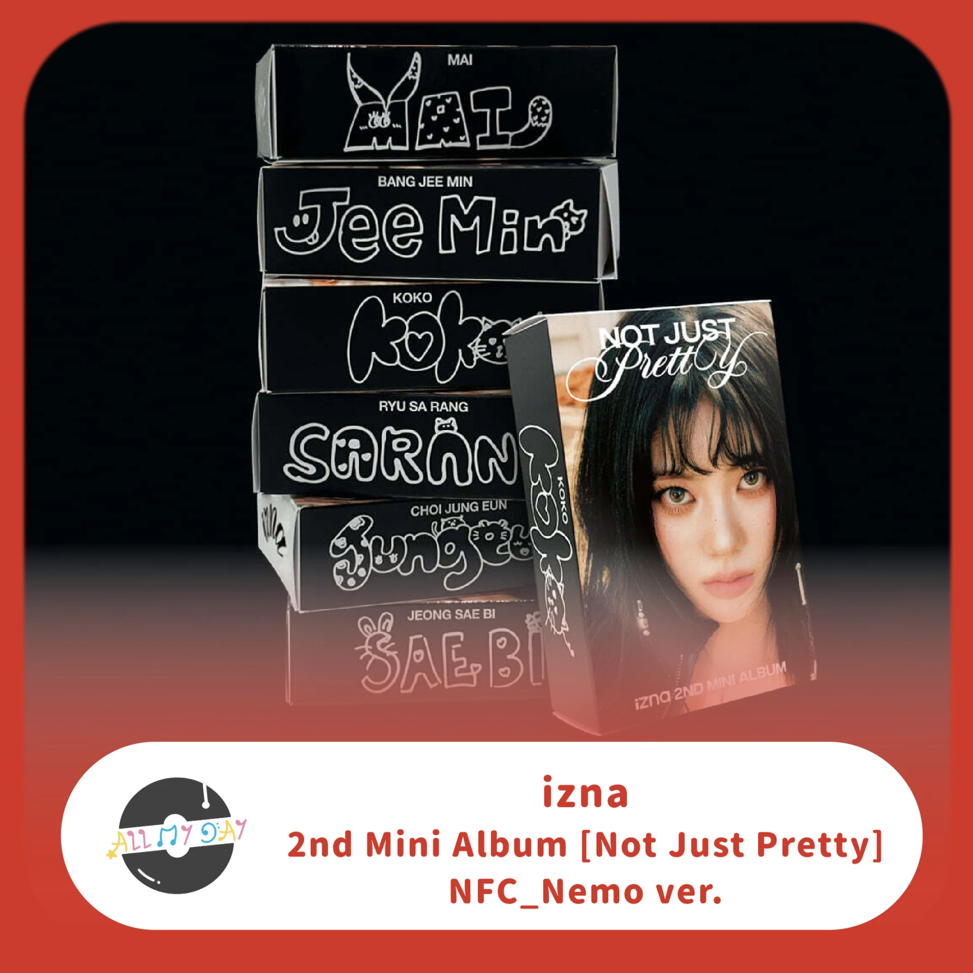 izna 迷你二輯《Not Just Pretty》（NFC_Nemo ver.）