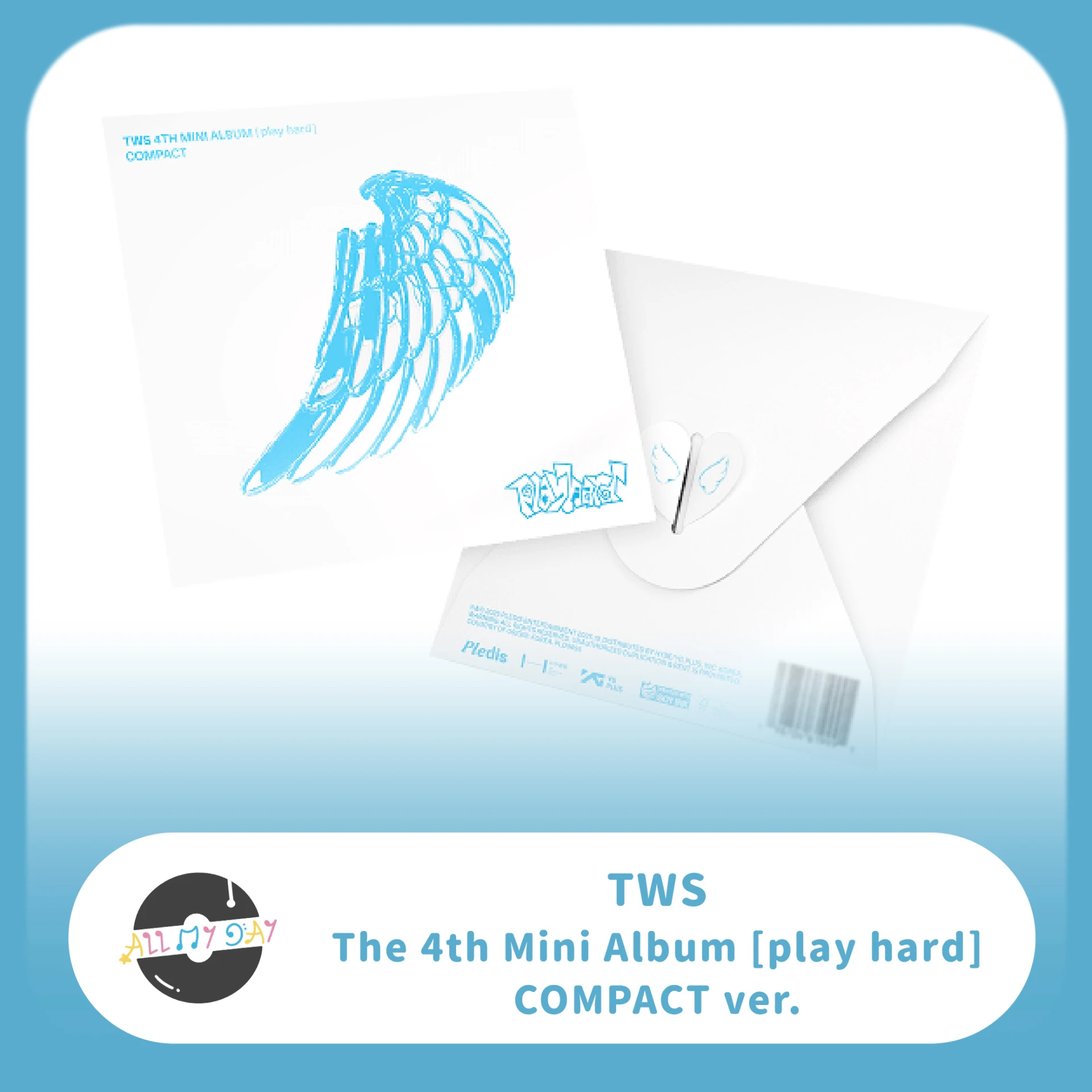 TWS 迷你四輯《play hard》（COMPACT ver.）