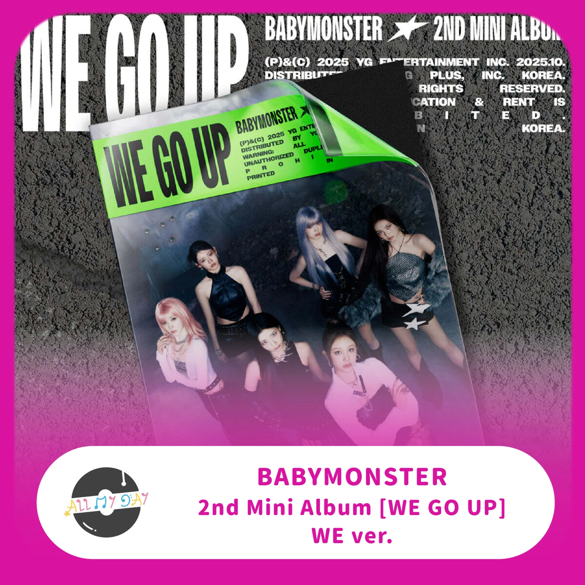BABYMONSTER 迷你二輯《WE GO UP》（WE ver.）