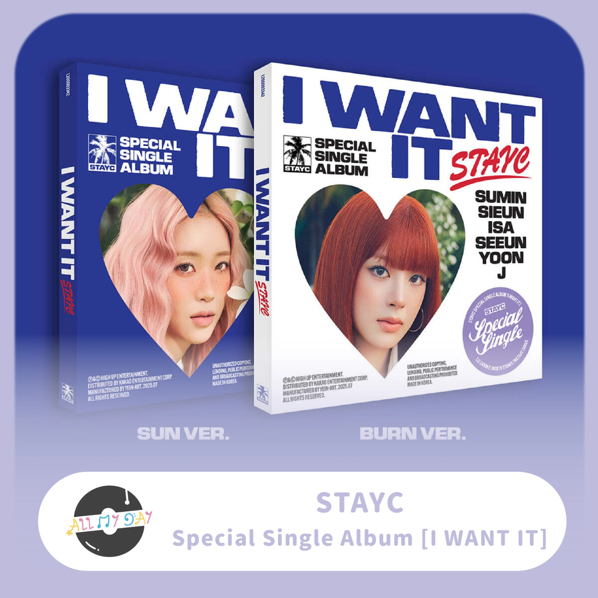 STAYC 特別單曲專輯《I WANT IT》