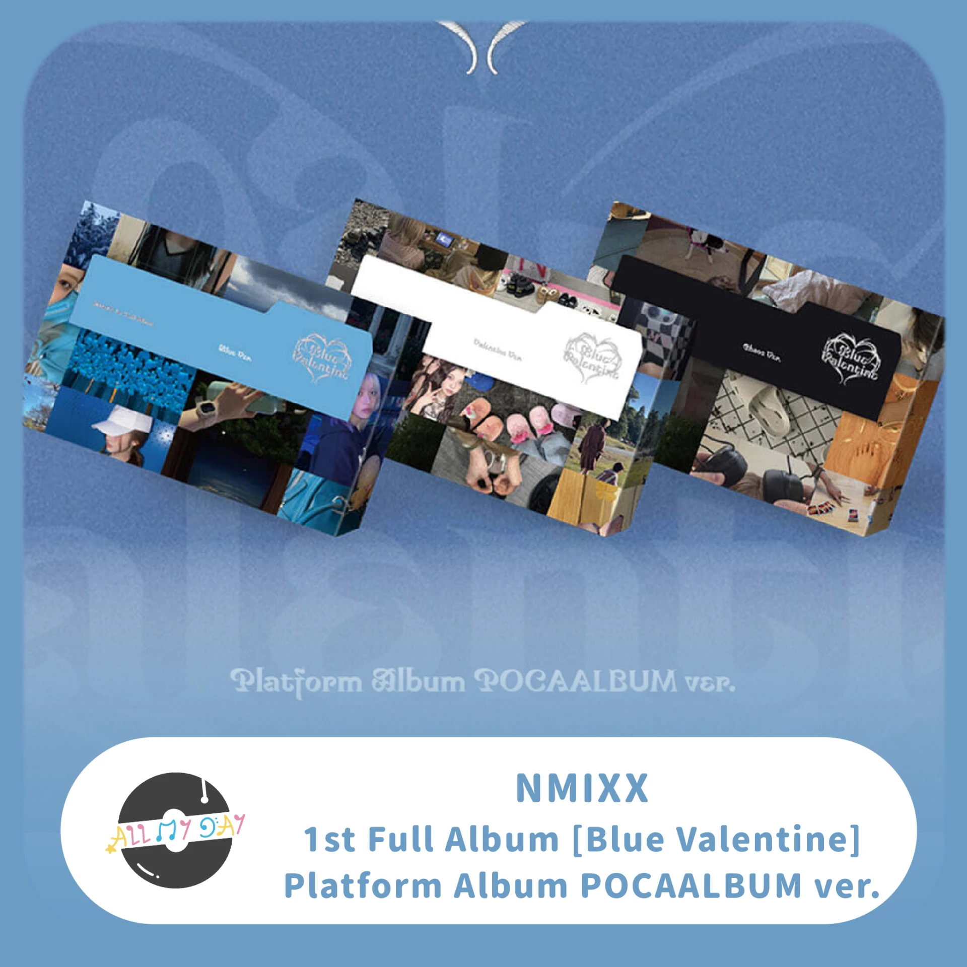 NMIXX 正規一輯《Blue Valentine》（Platform Album POCAALBUM ver.）