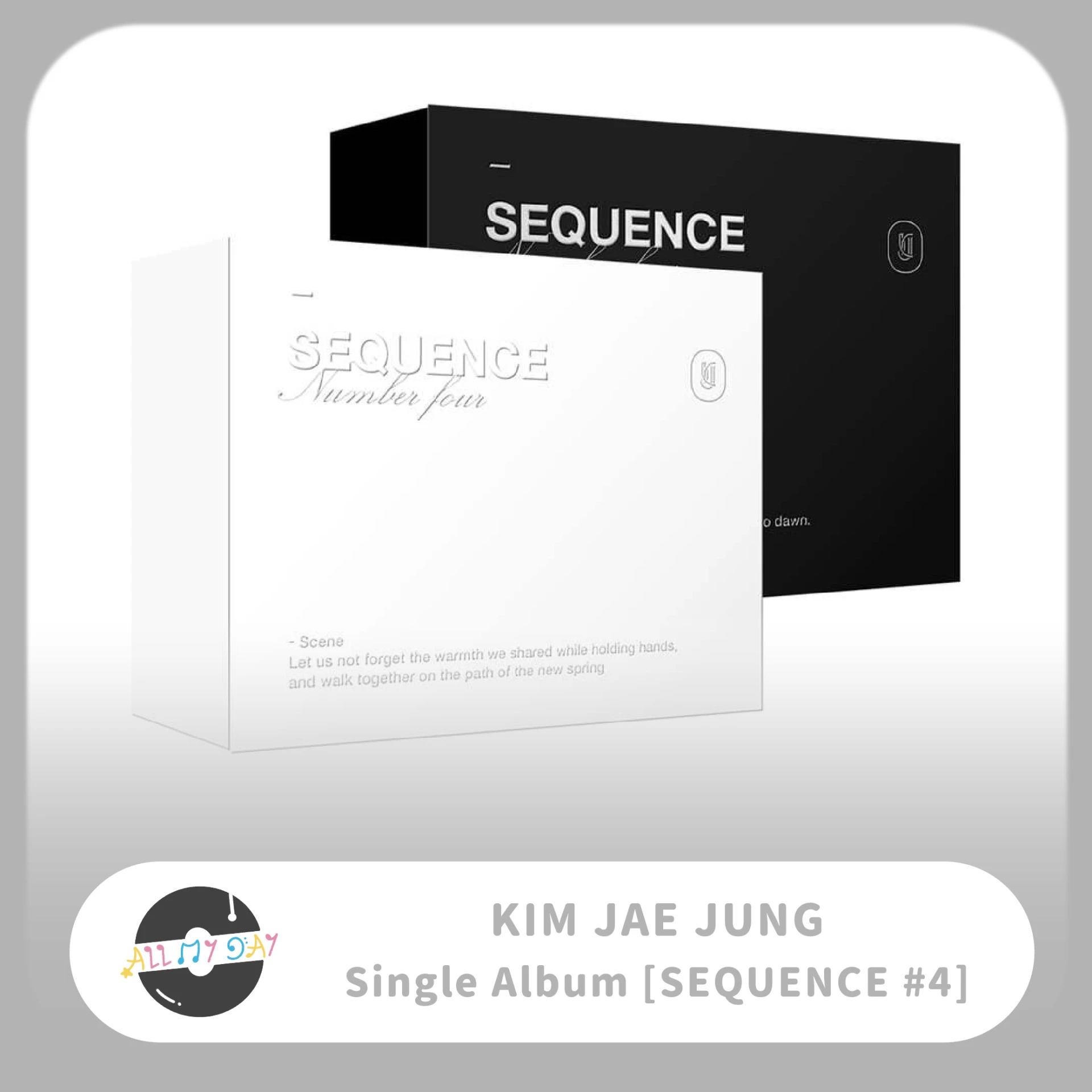 金在中 KIM JAE JOONG 單曲專輯《SEQUENCE #4》