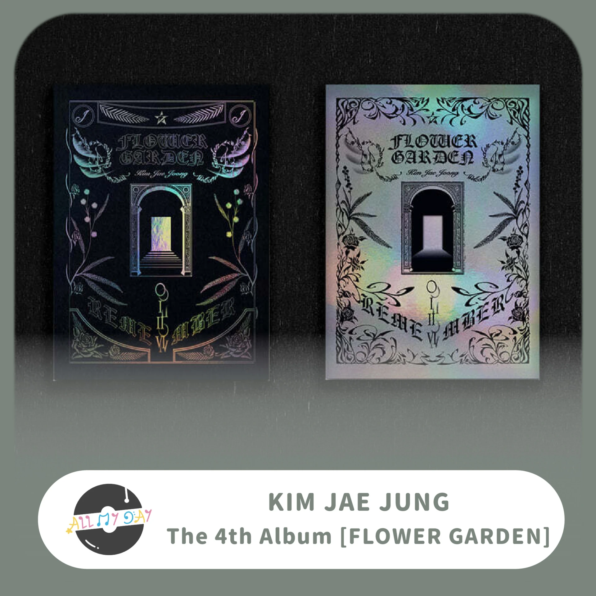 金在中 KIM JAE JOONG 正規四輯《FLOWER GARDEN》