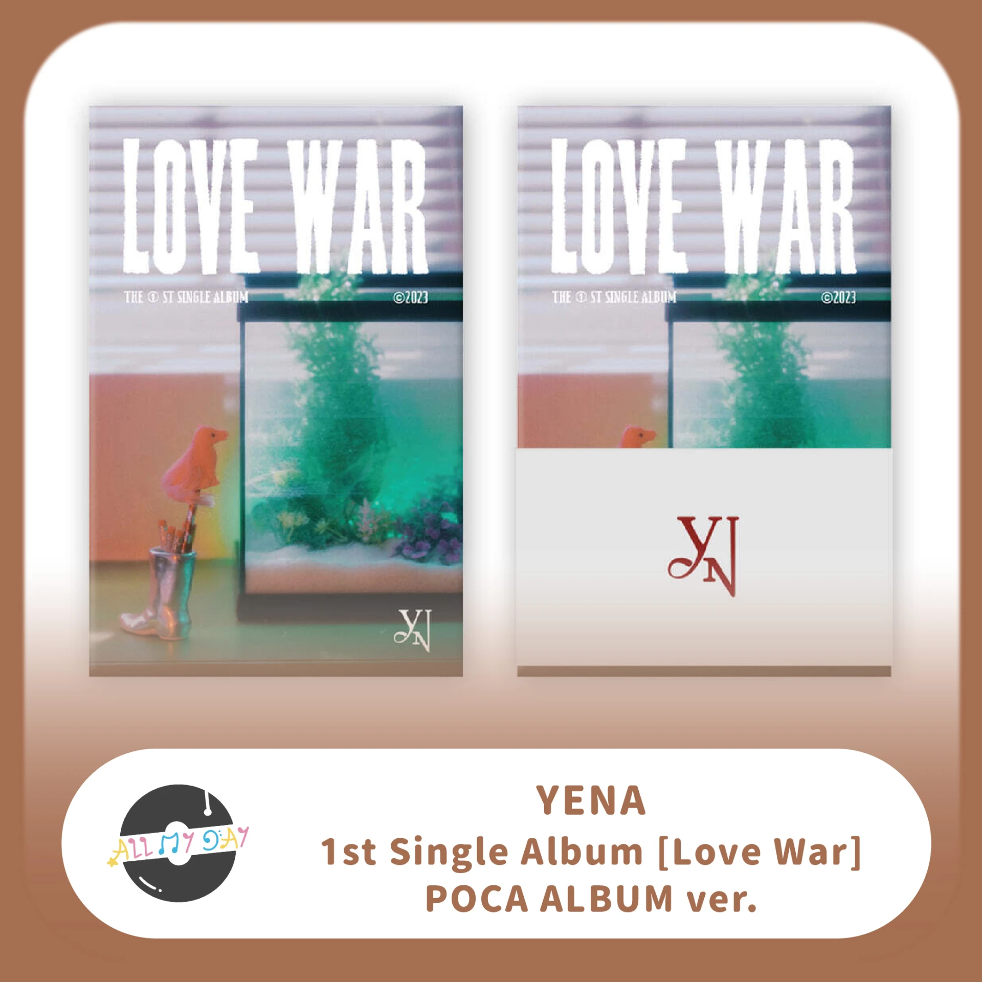 崔叡娜 YENA 單曲一輯《Love War》（POCA ALBUM ver.）