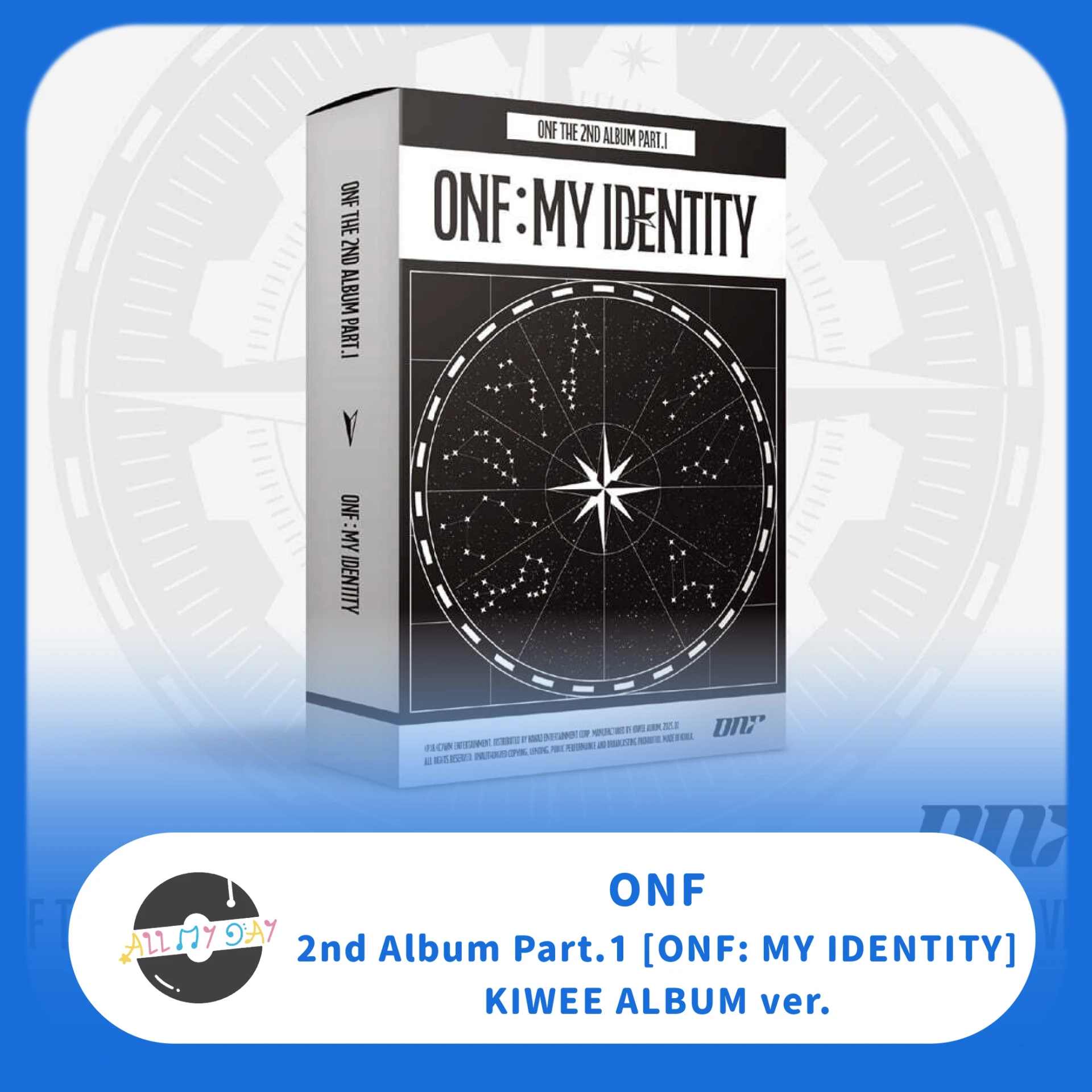 ONF 正規二輯 Part.1《ONF: MY IDENTITY》（KIWEE ALBUM ver.）