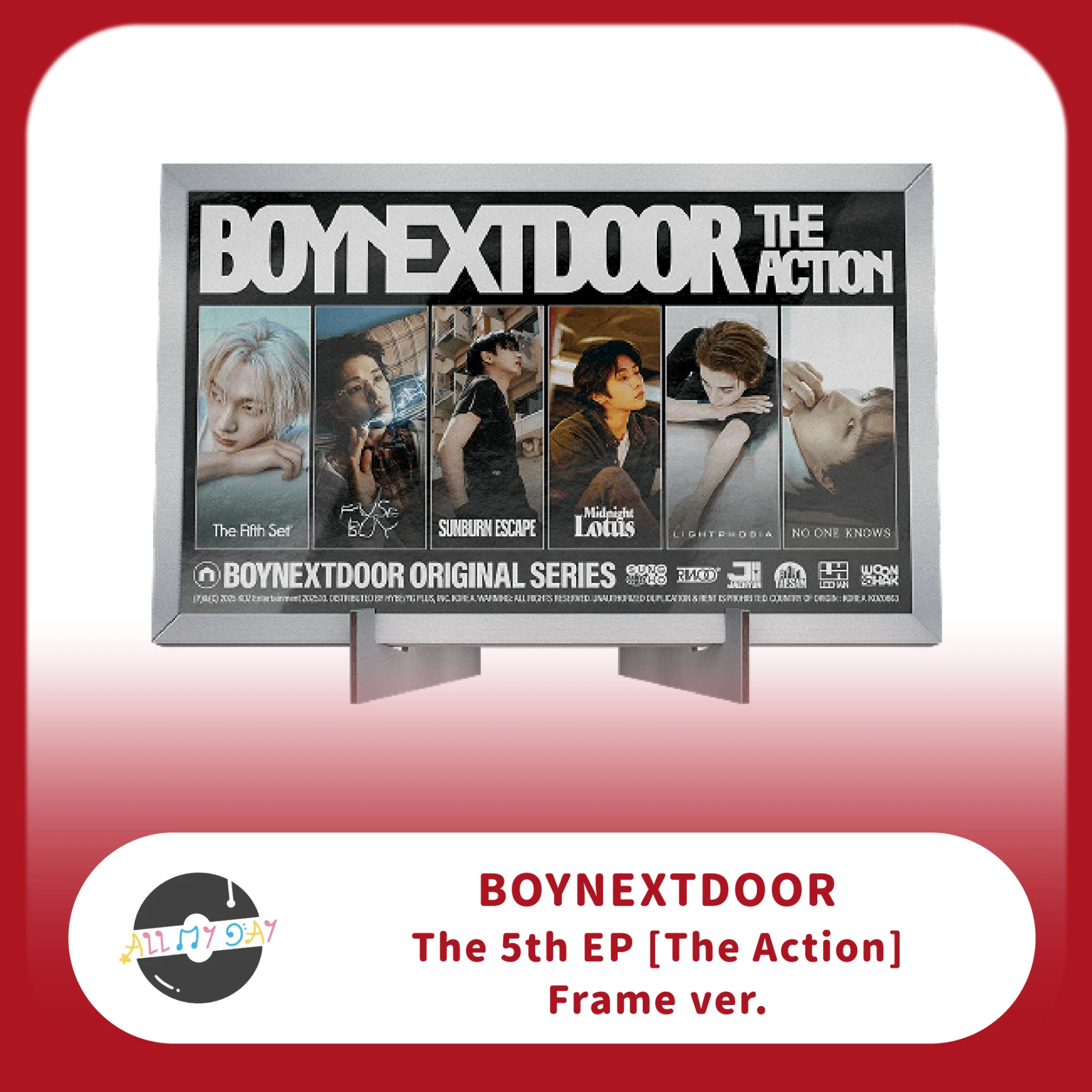 BOYNEXTDOOR 迷你五輯《The Action》（Frame ver.）