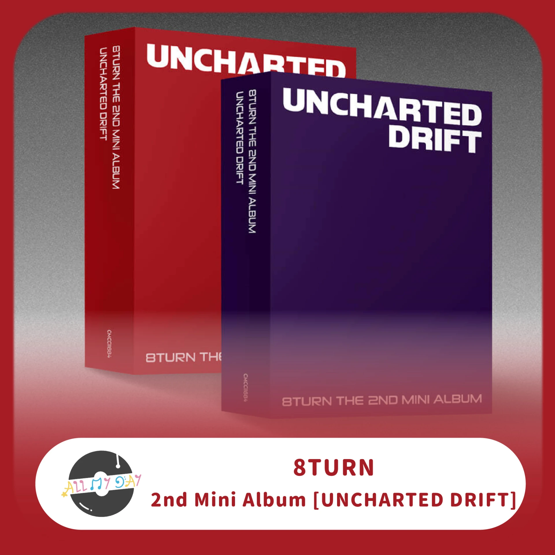 8TURN 迷你二輯《UNCHARTED DRIFT》