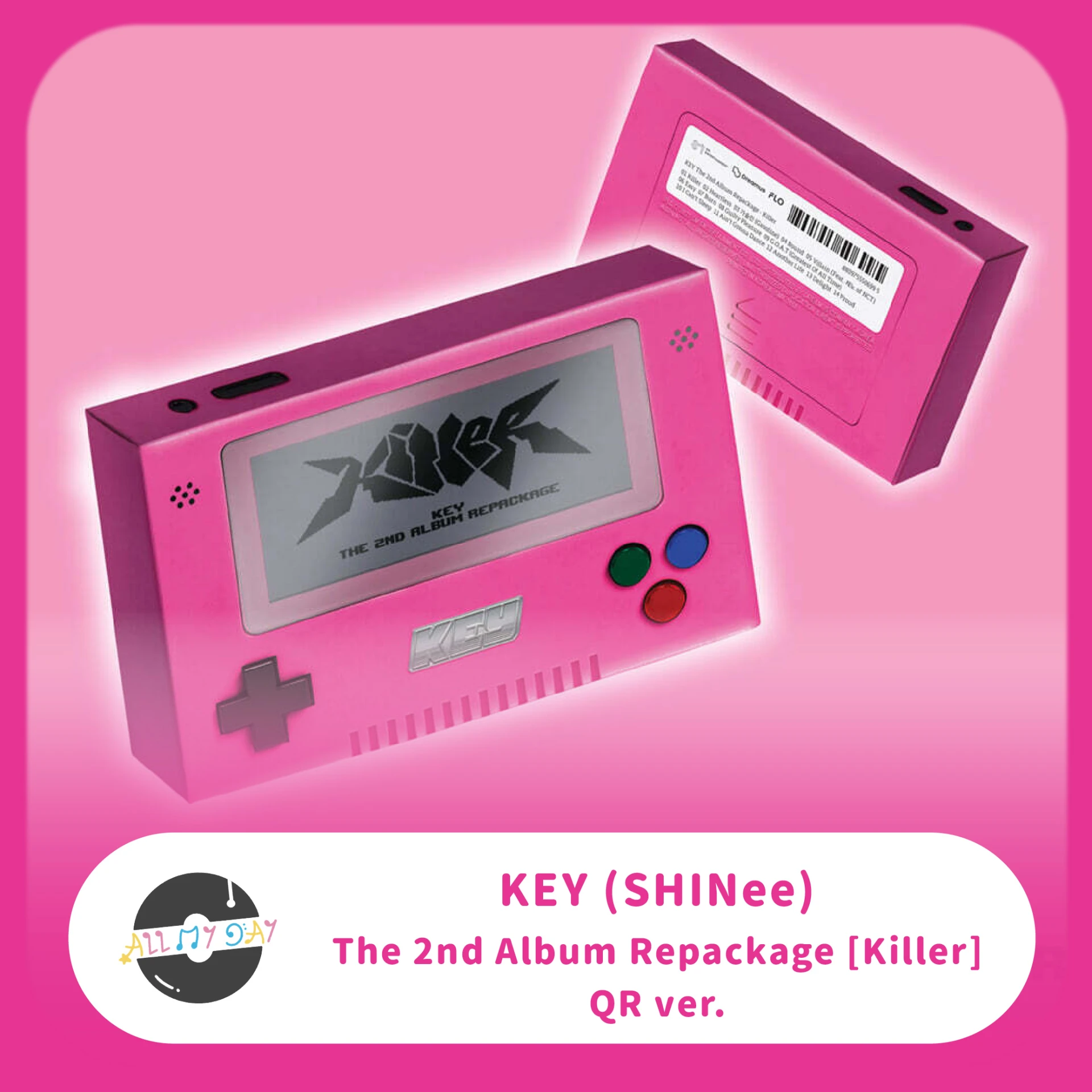 KEY(SHINee) 正規二輯 重裝版《Killer》（QR ver.）
