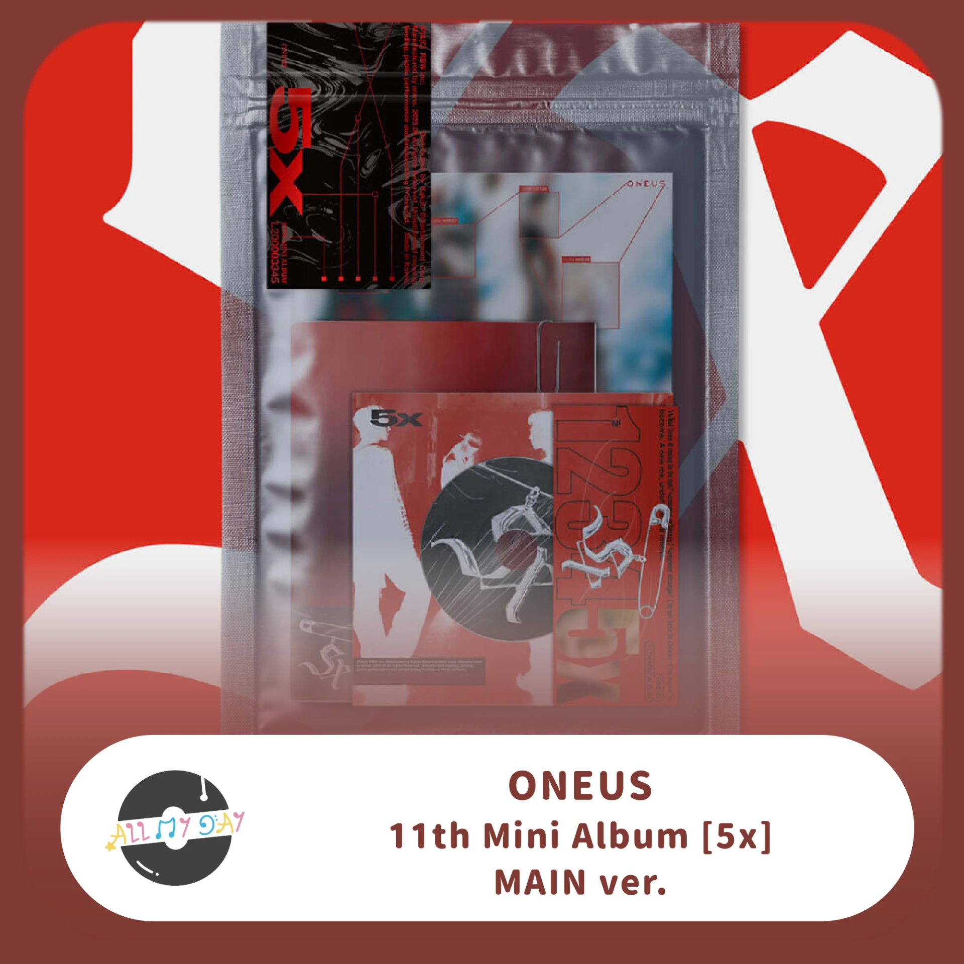 ONEUS 迷你十一輯《5x》(MAIN ver.)