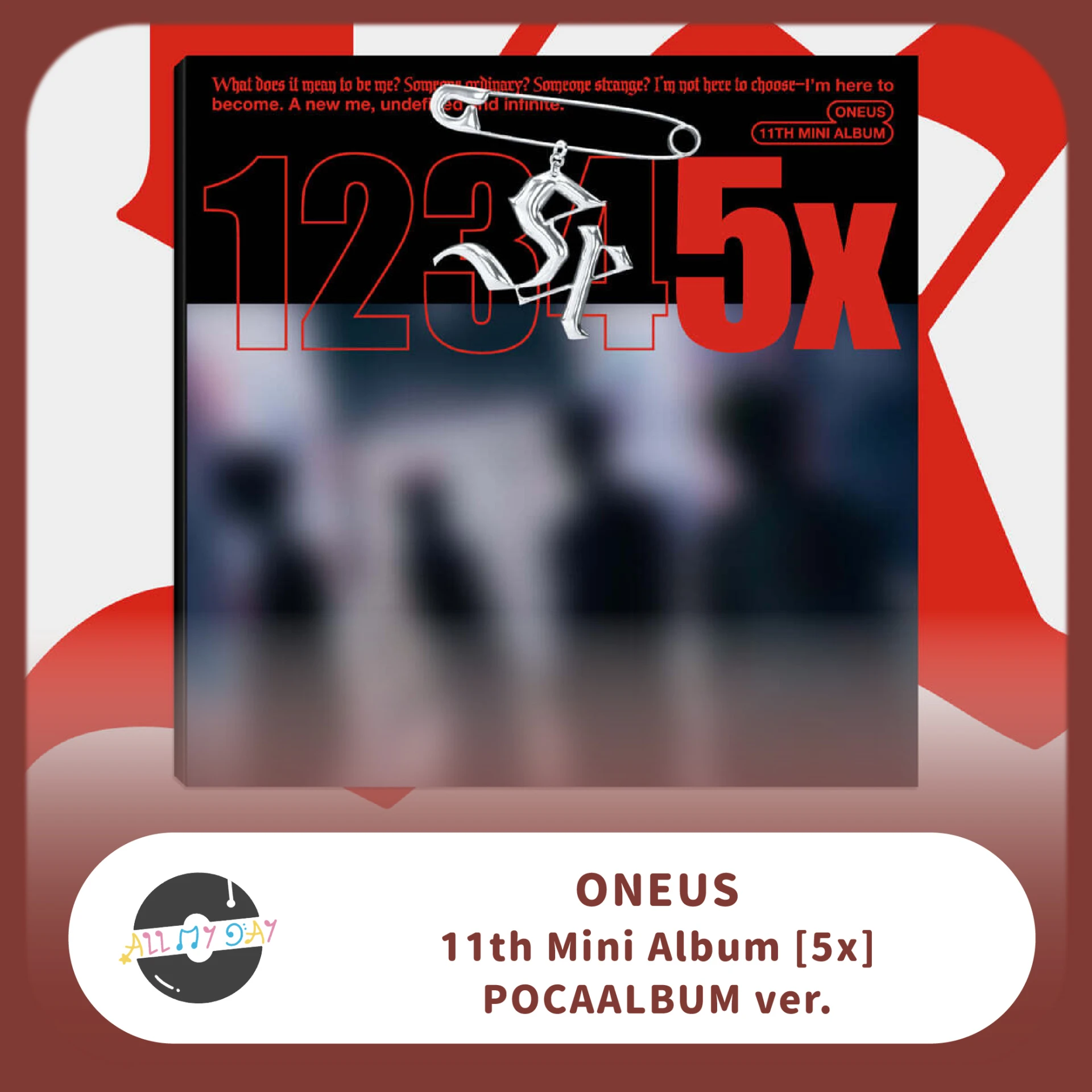 ONEUS 迷你十一輯《5x》(POCAALBUM ver.)
