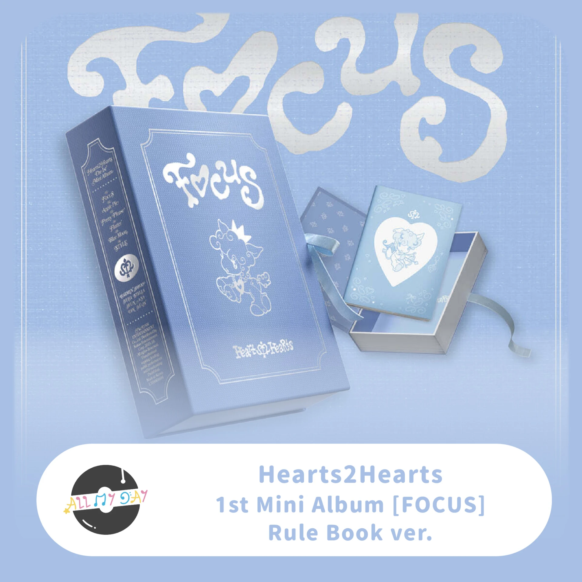 Hearts2Hearts 迷你一輯《FOCUS》(Rule Book ver.)