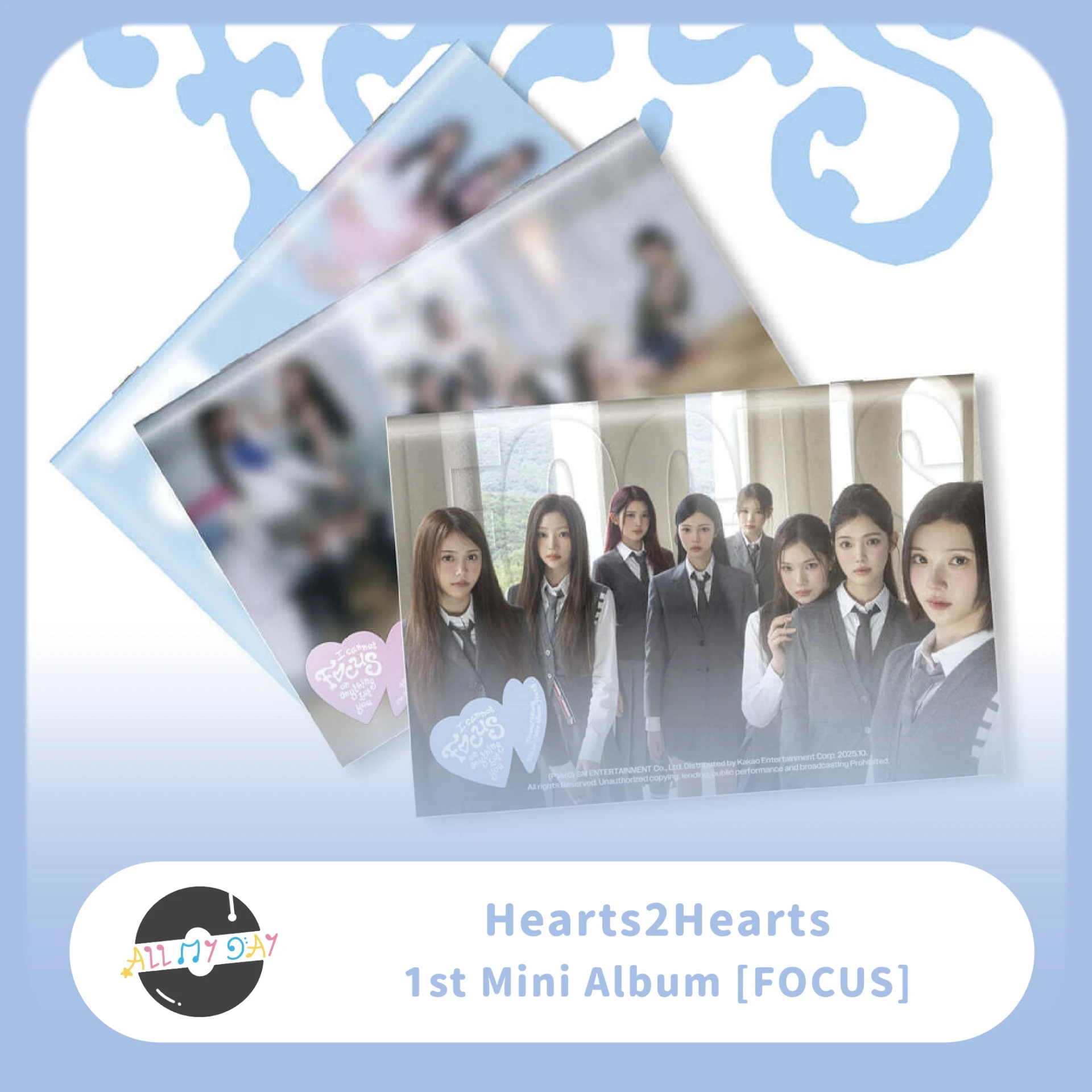 Hearts2Hearts 迷你一輯《FOCUS》