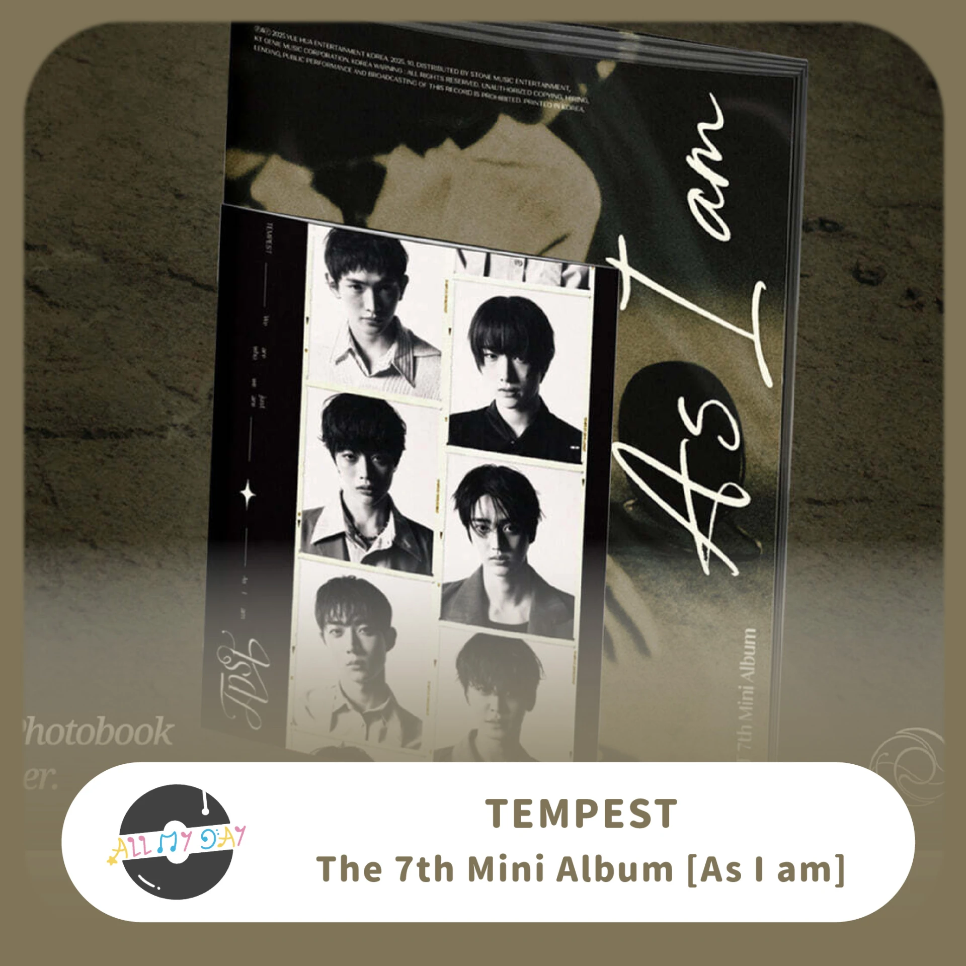 TEMPEST 迷你七輯《As I am》