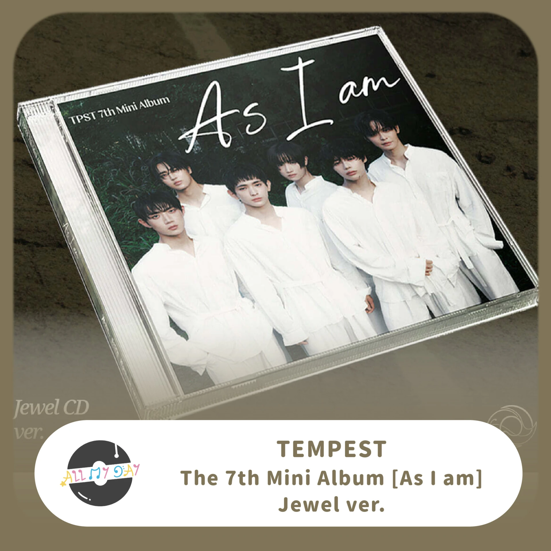TEMPEST 迷你七輯《As I am》（Jewel ver.）