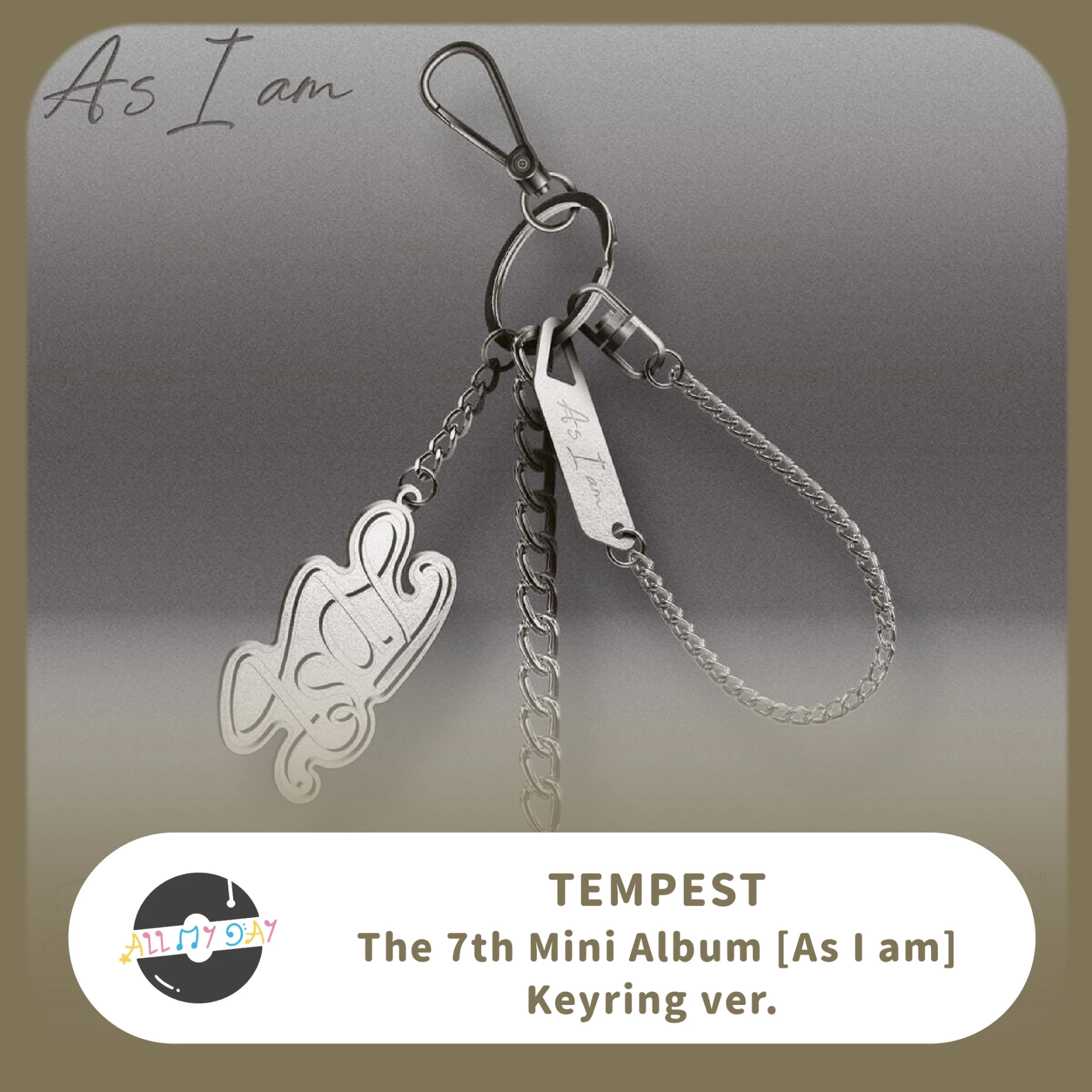 TEMPEST 迷你七輯《As I am》（Keyring ver.）