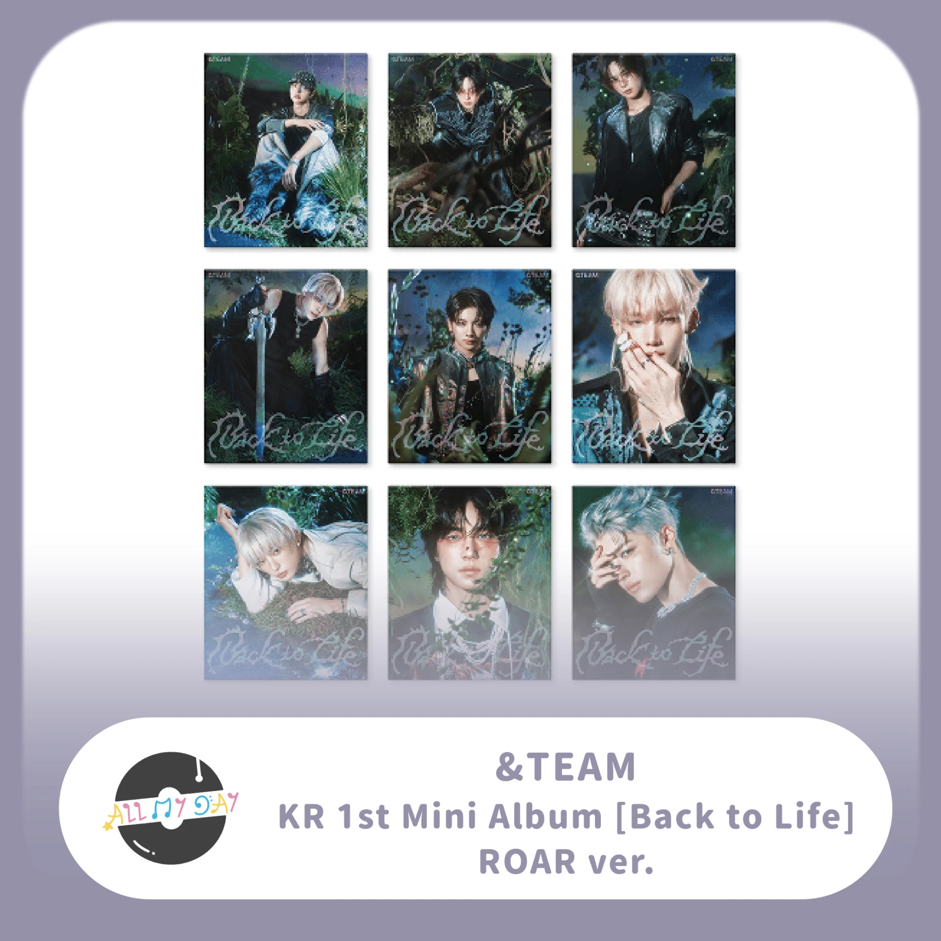 &TEAM 迷你一輯《Back to Life》(ROAR ver.)
