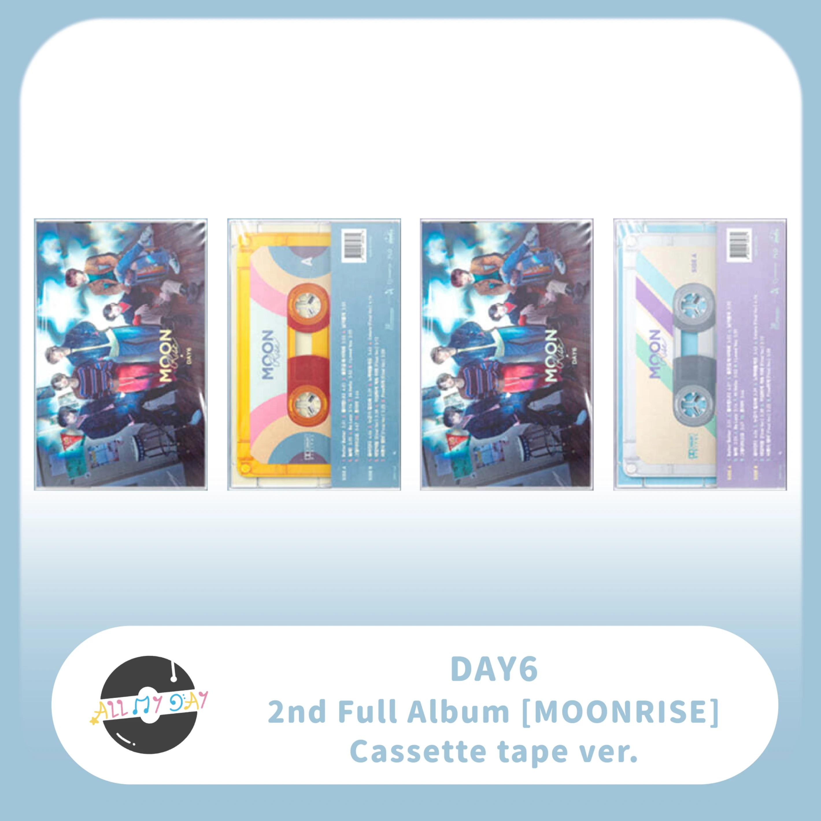 DAY6 正規二輯 《MOONRISE》(Cassette tape ver.)