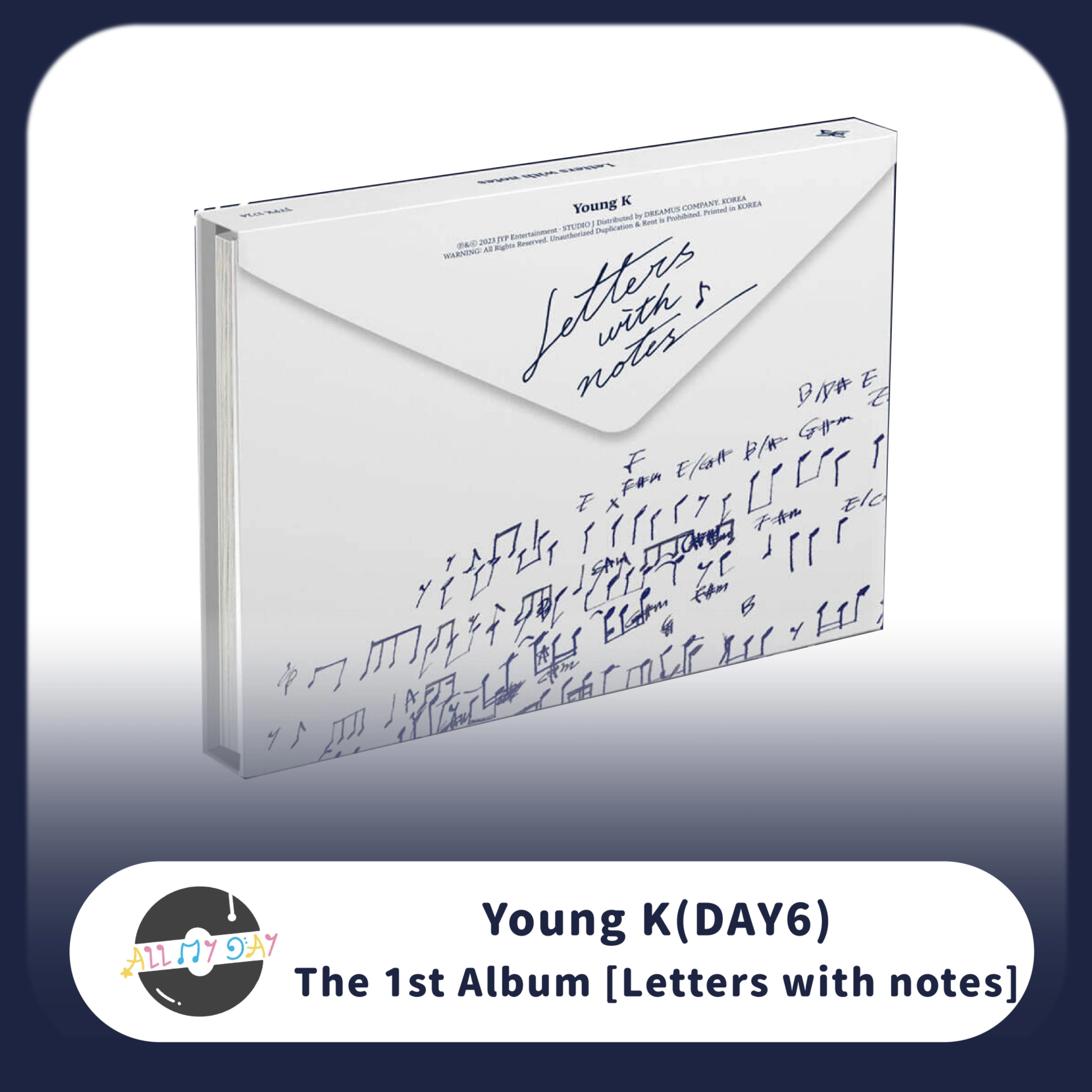 Young K (DAY6) 正規一輯 《Letters with notes》