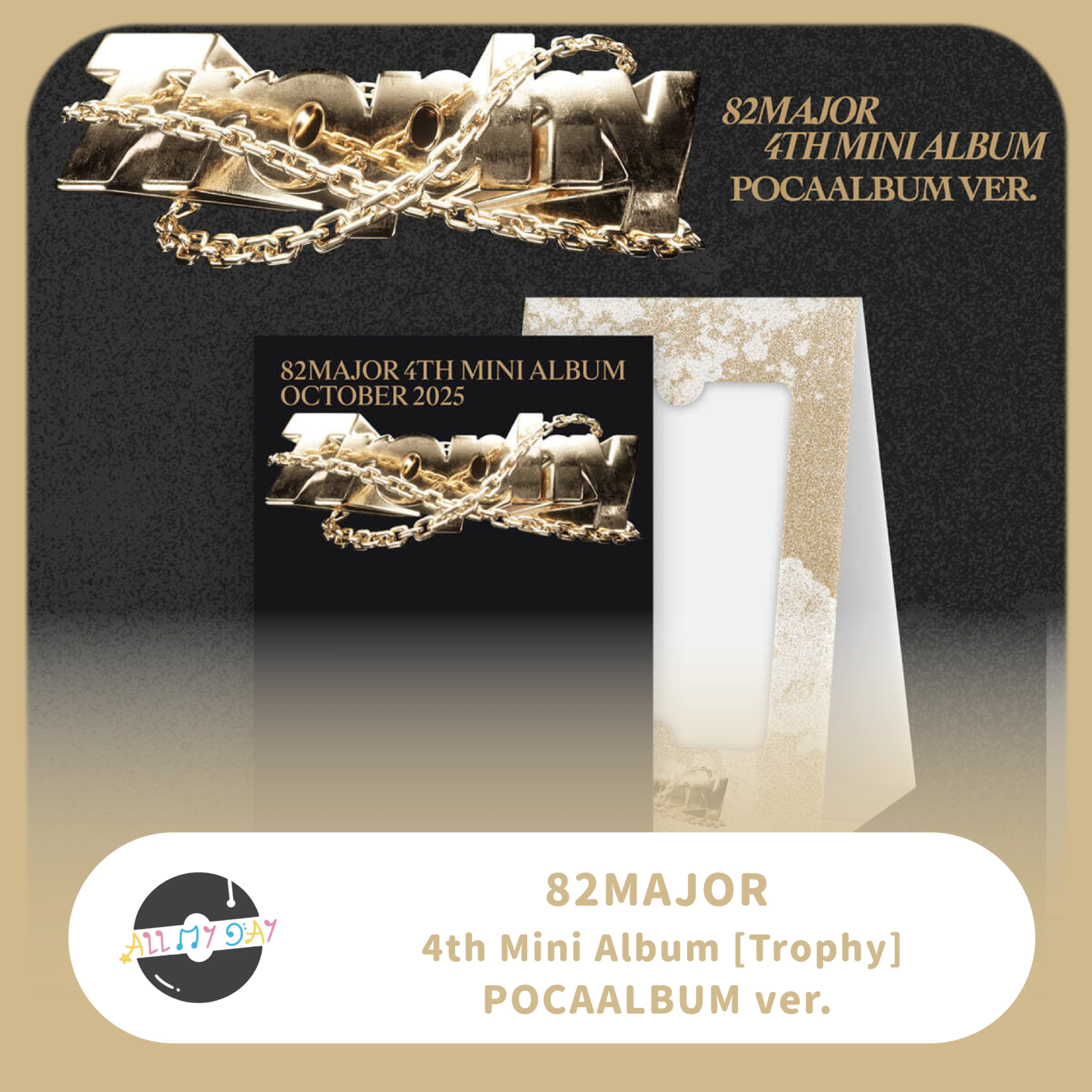 82MAJOR 迷你四輯《Trophy》（POCAALBUM ver.）