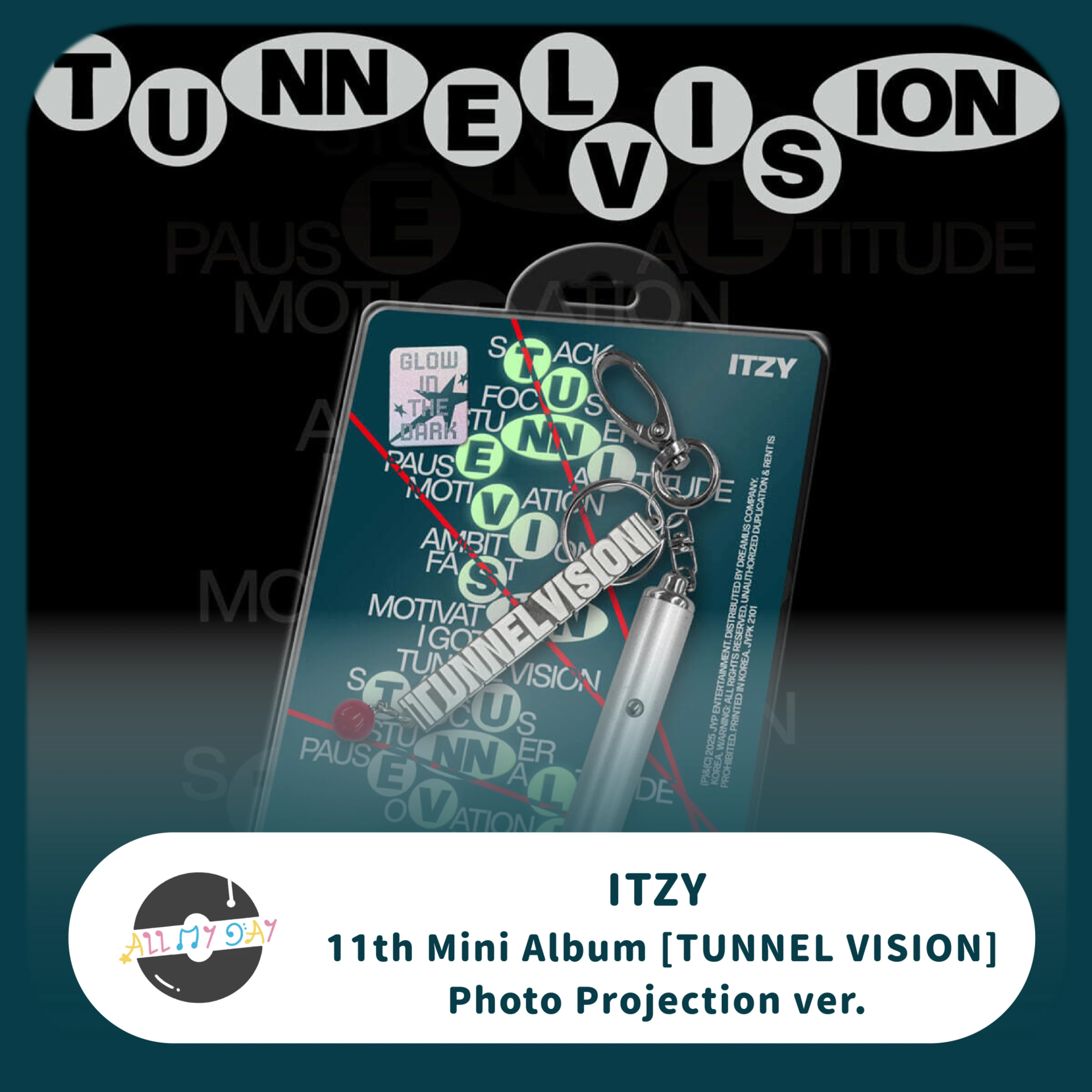 ITZY 迷你十一輯《TUNNEL VISION》(Photo Projection ver.)