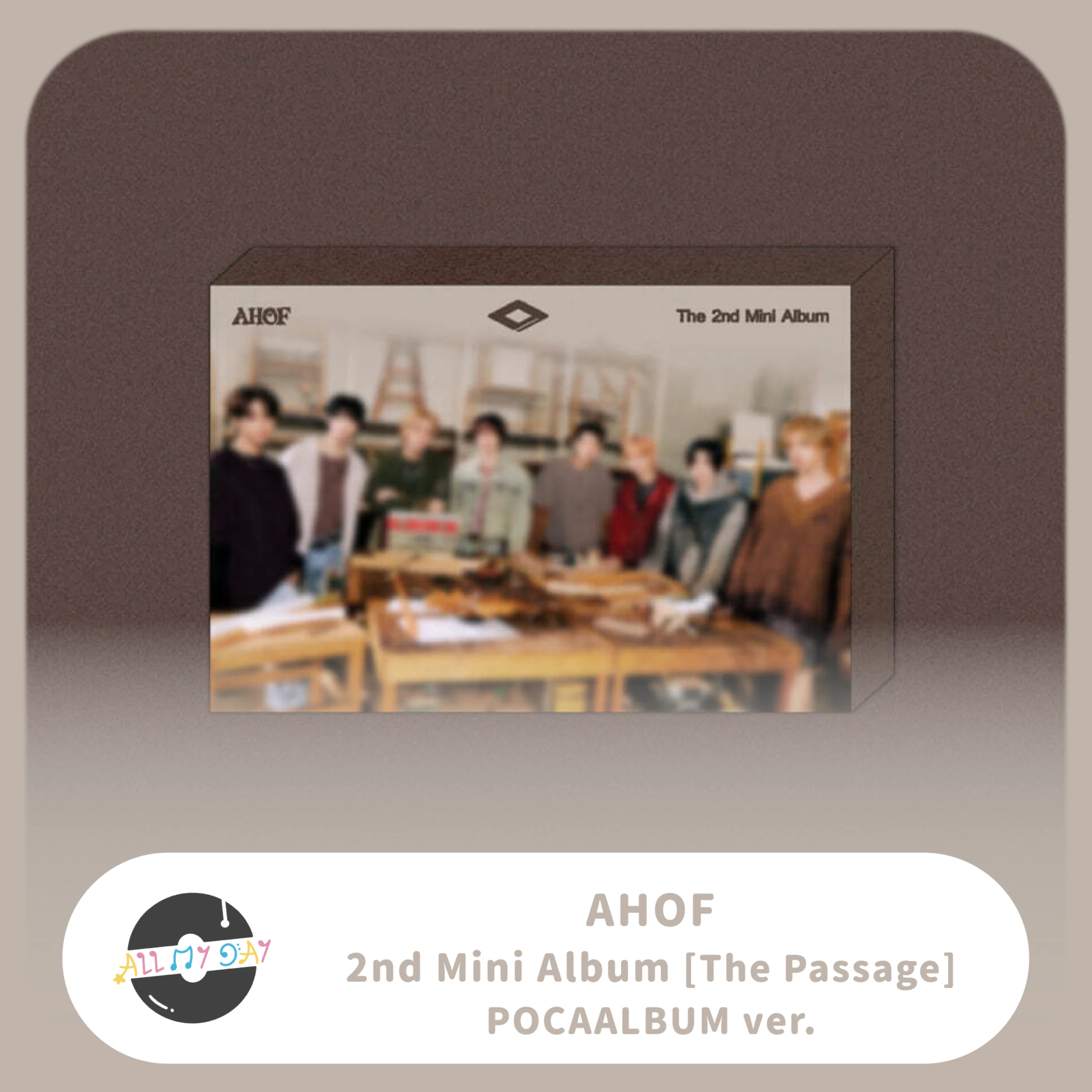 AHOF 迷你二輯《The Passage》(QR ALBUM ver.)
