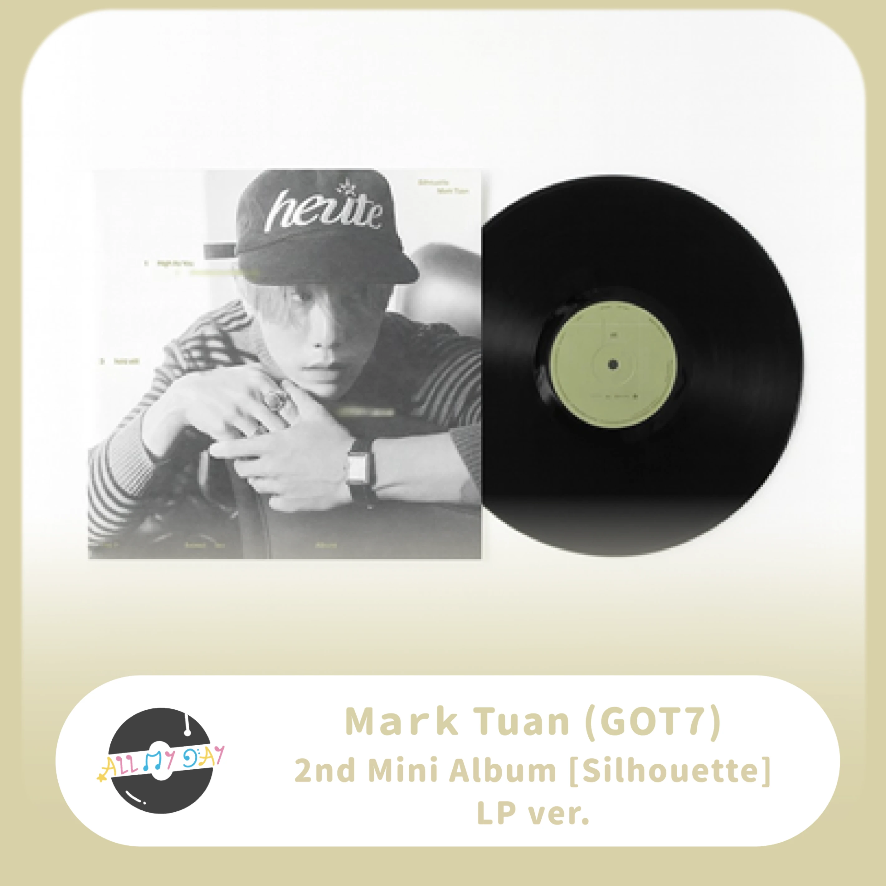 Mark Tuan(GOT7) 迷你二輯《Silhouette》（LP ver.）