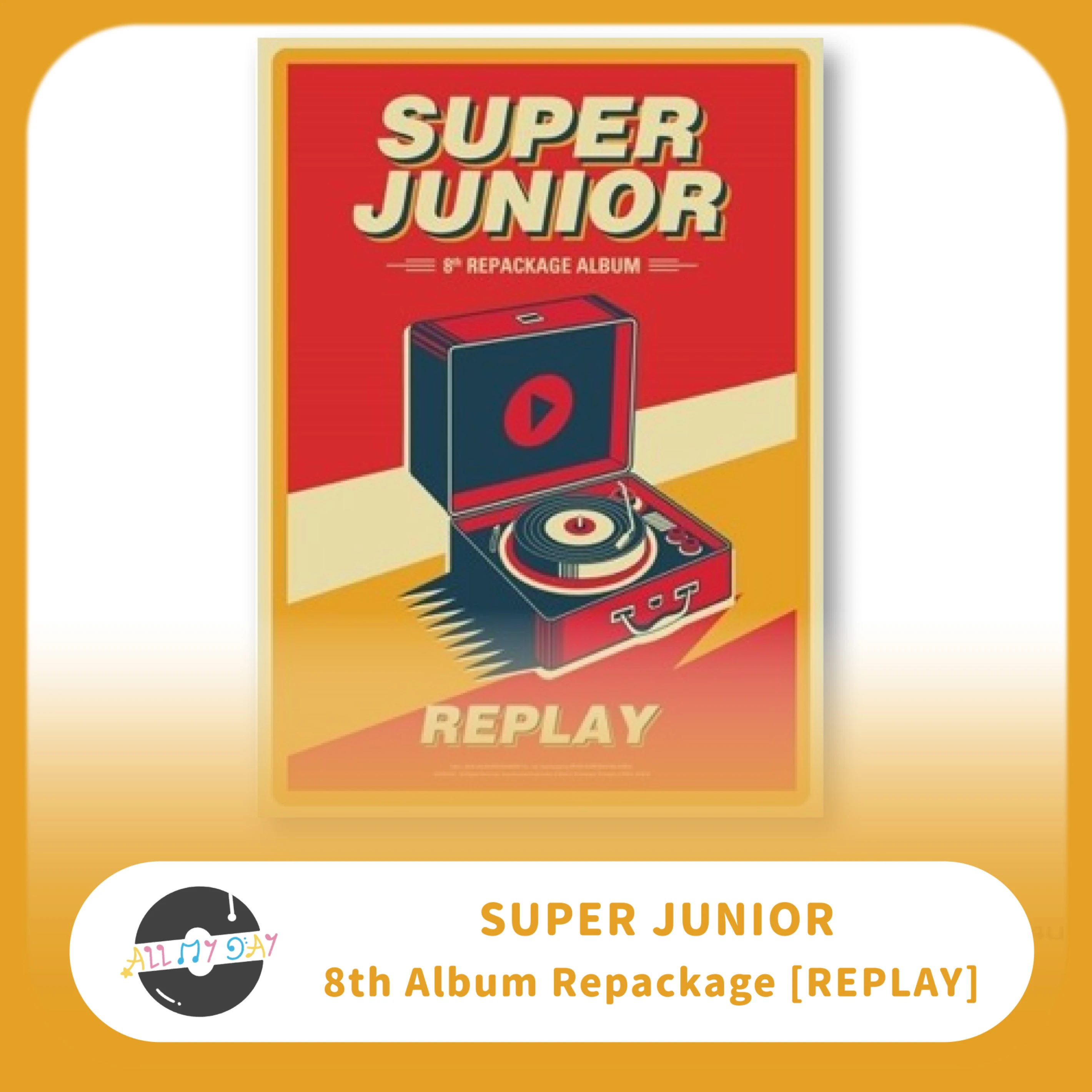 SUPER JUNIOR 正規八輯後續《REPLAY》 | ALL MY DAY