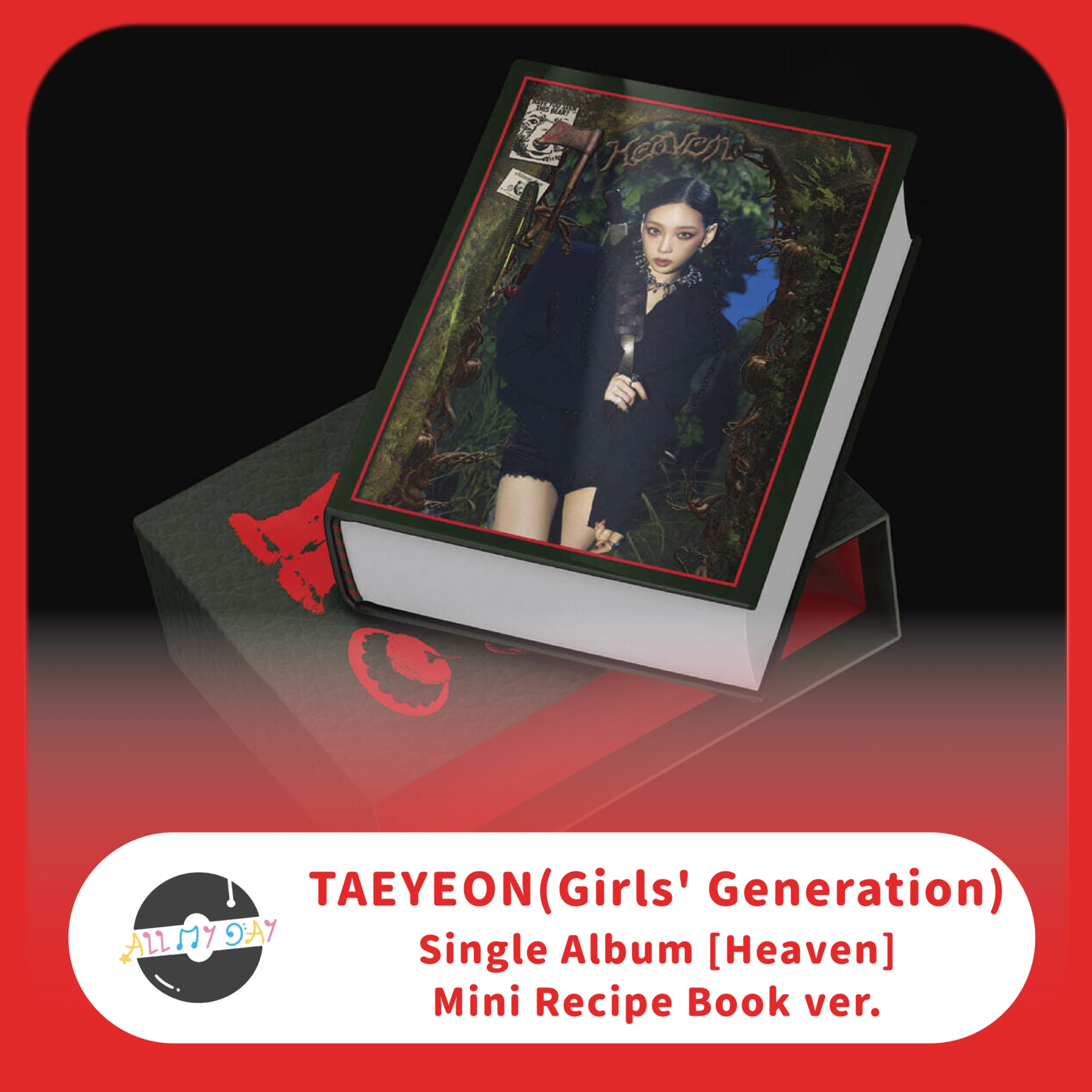 太妍 TAEYEON(少女時代) 單曲《Heaven》（Mini Recipe Book ver.）(SMART ALBUM)